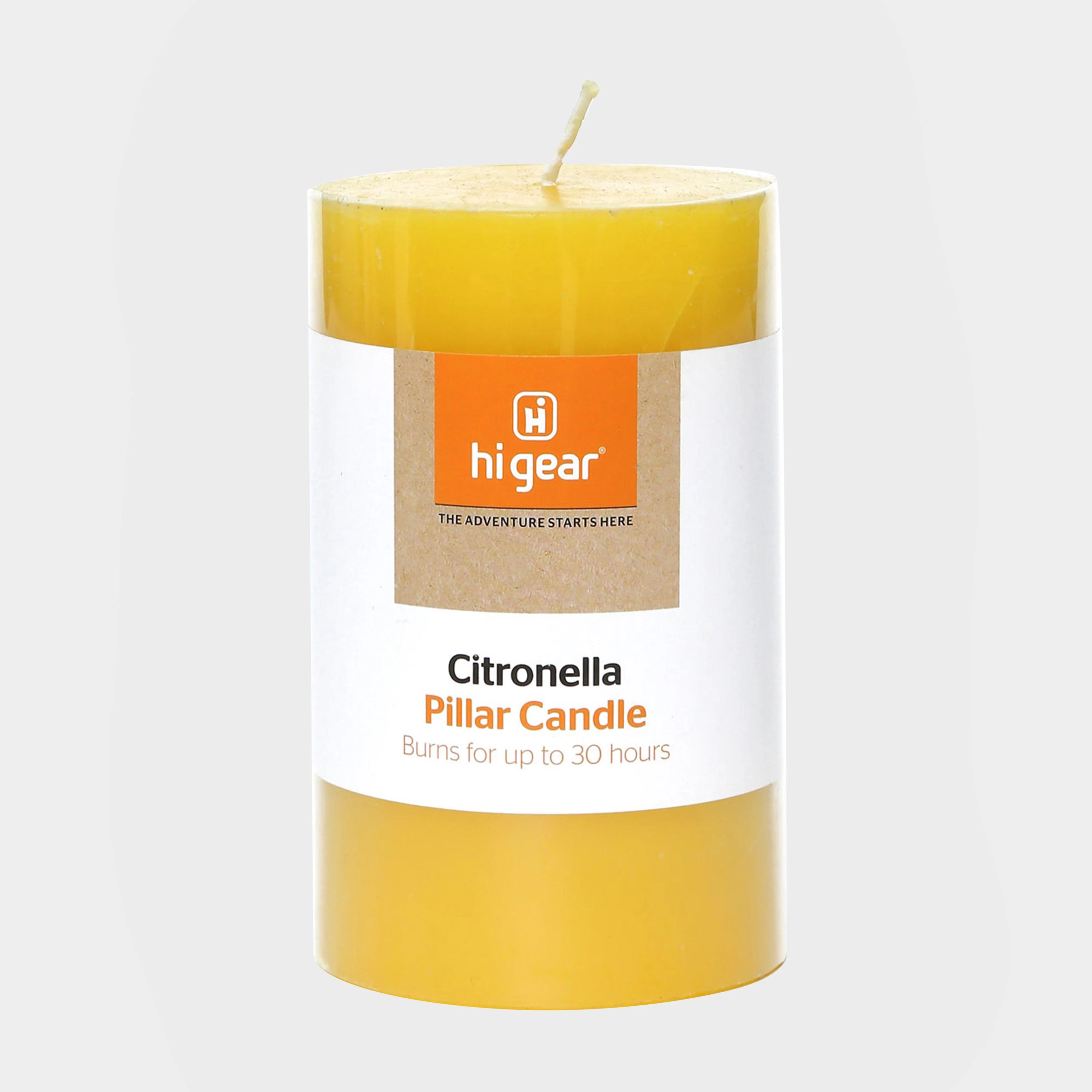 Citronella Pillar Candle