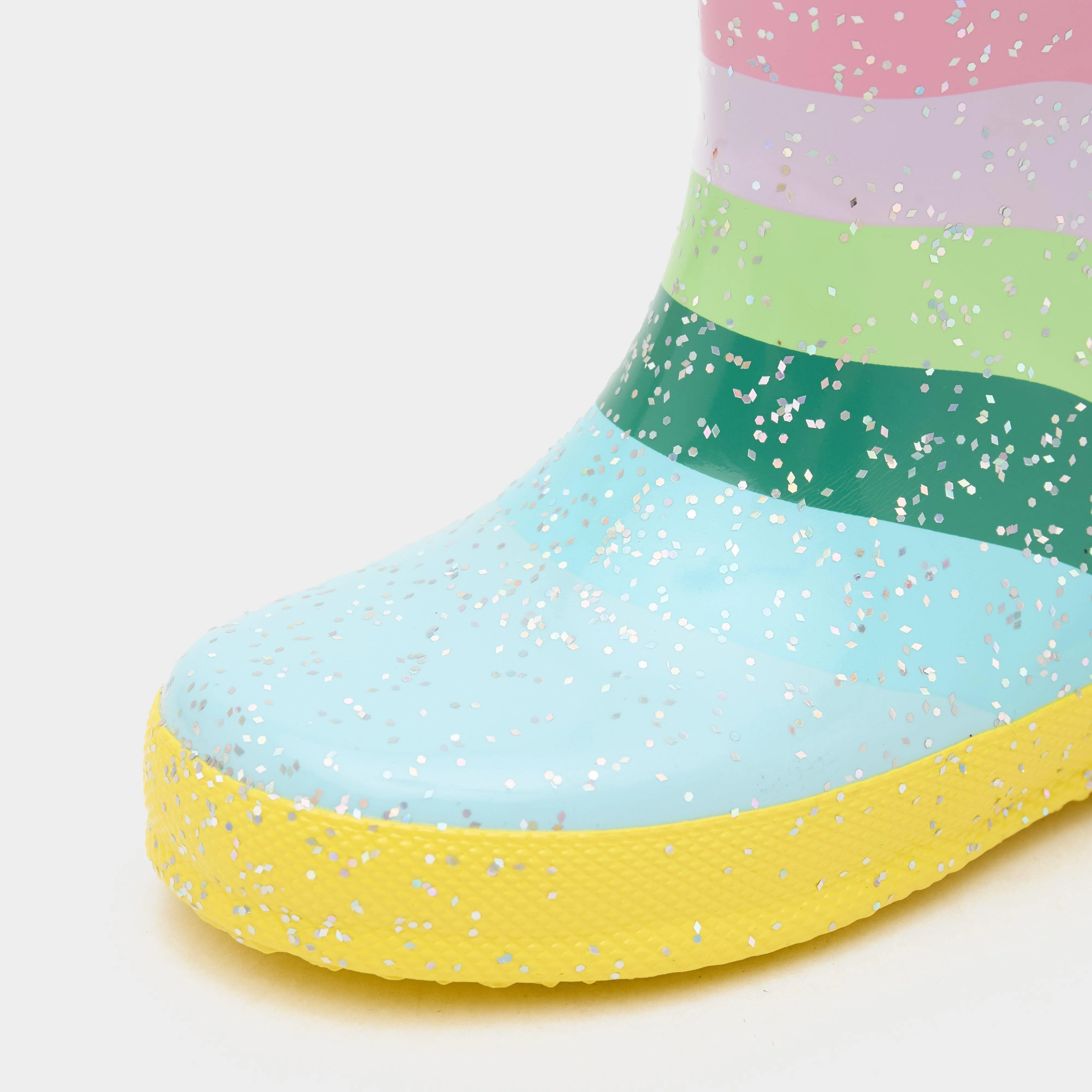 Kids’ Original First Classic Glitter Wellington Boots - Image 4