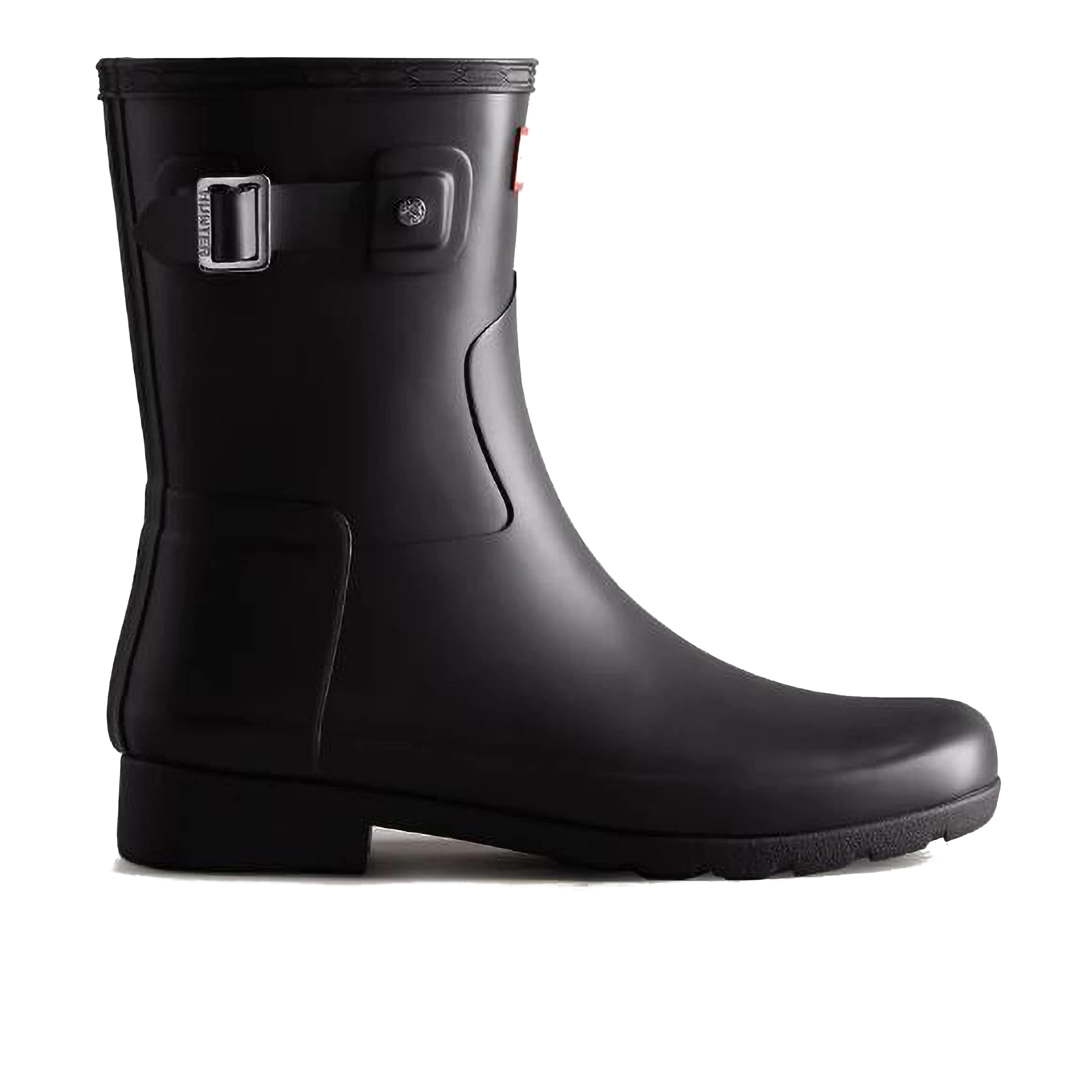 Women’s Refined Slim Fit Short Black Wellington Boots - Image 5