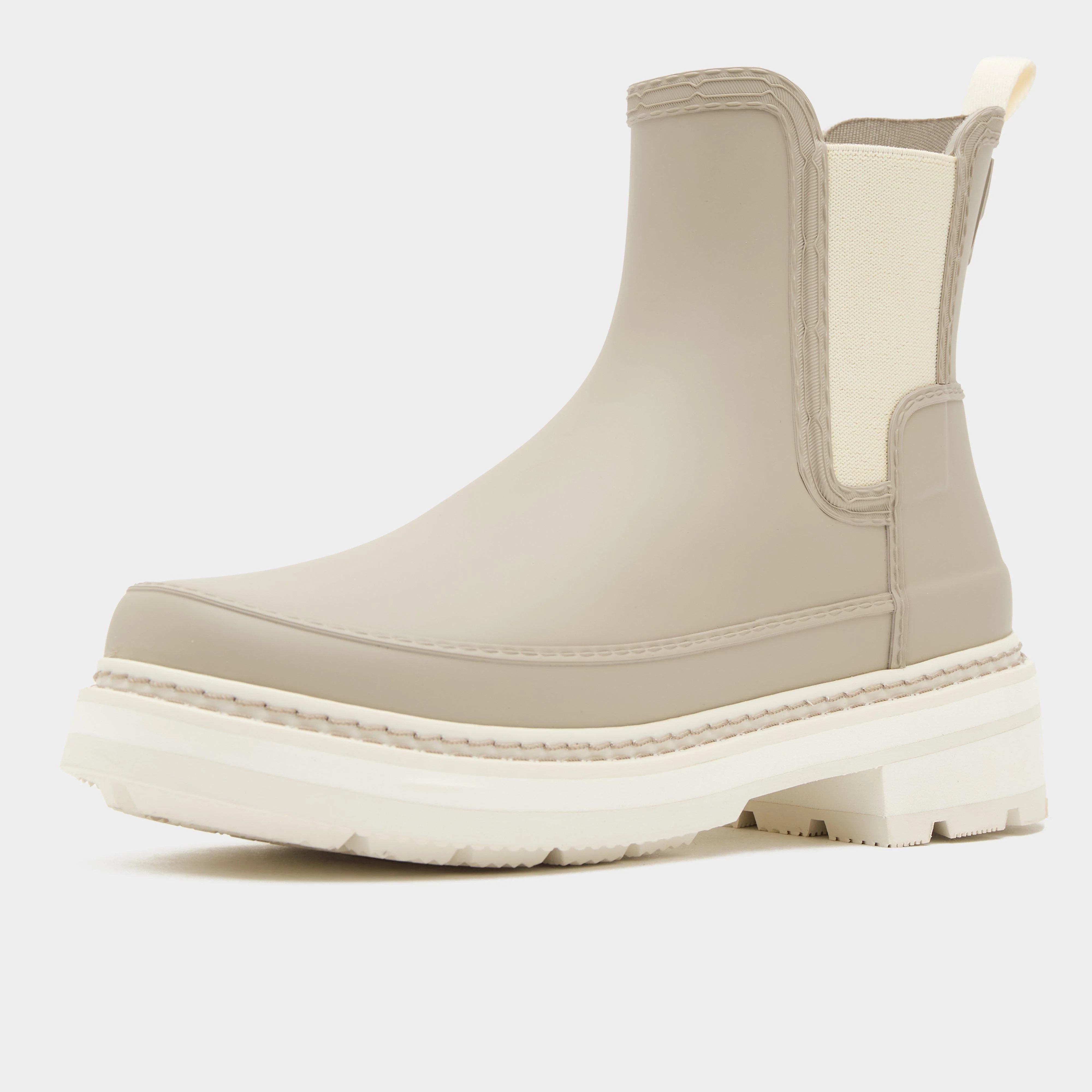 Women’s Refined Stitch Detail Chelsea Wellington Boots - Image 3