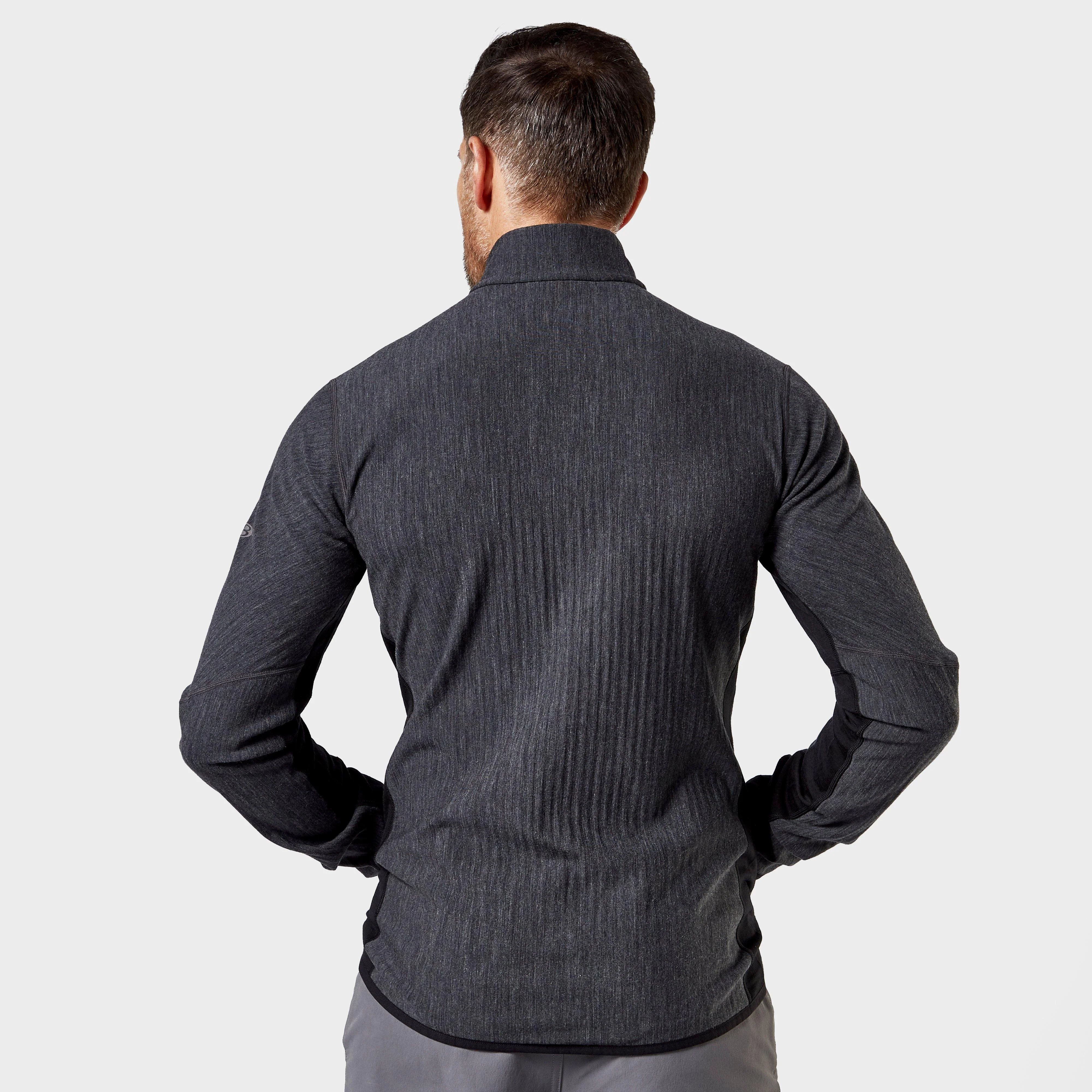 Men's Descender Long Sleeve Zip Fleece - Image 2