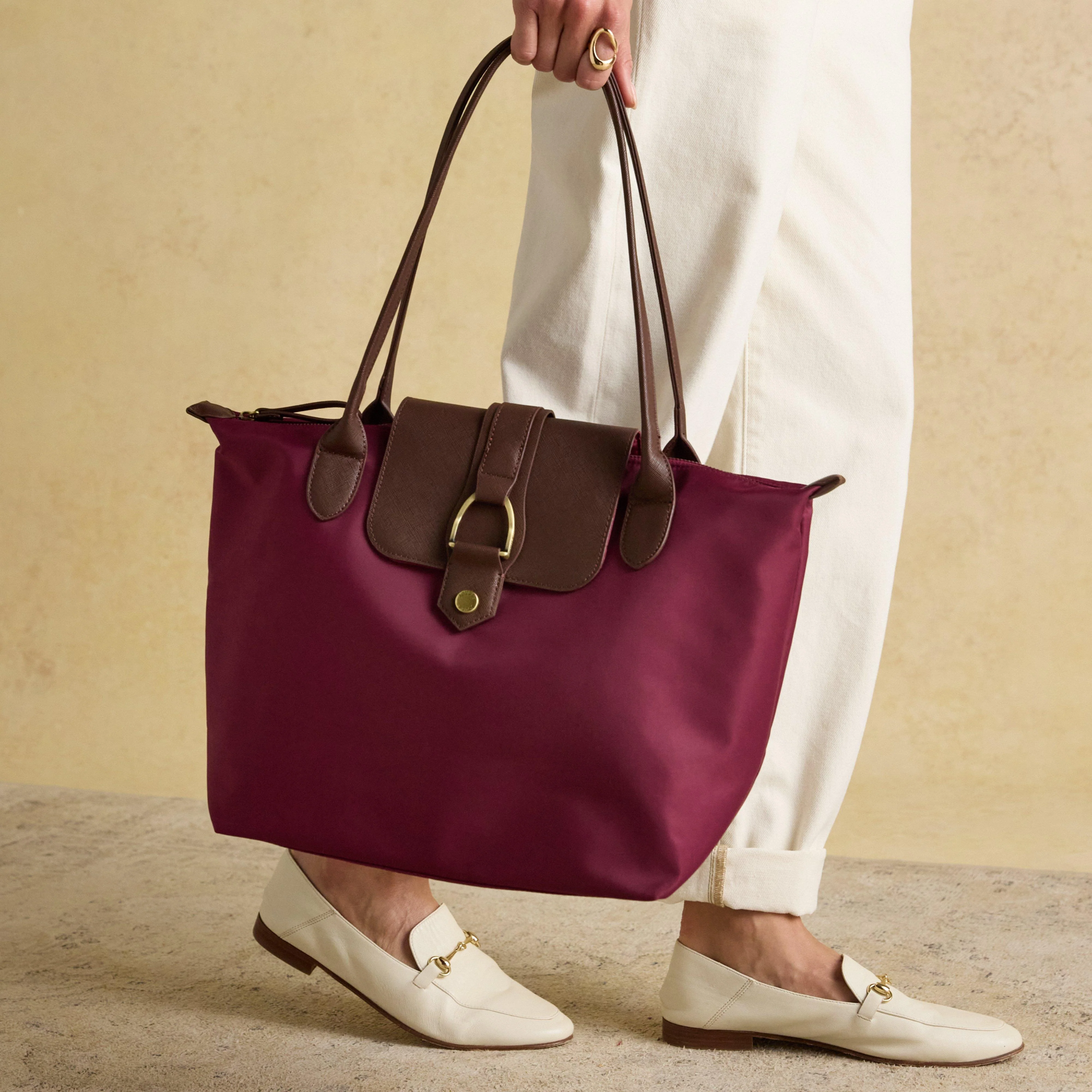 Edie Nylon Tote Bag - Image 7