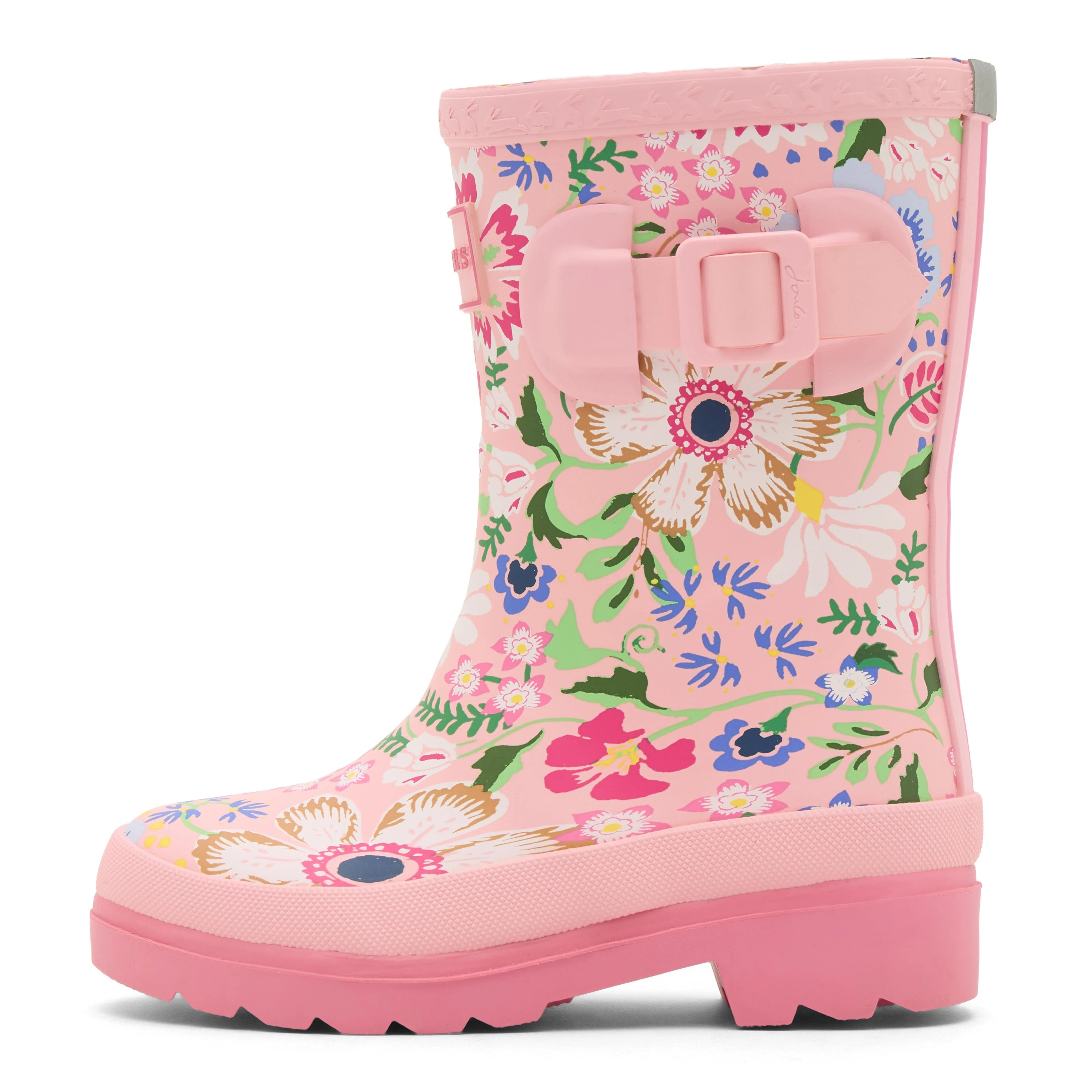 Kids' Floral Printed Wellies - Image 7