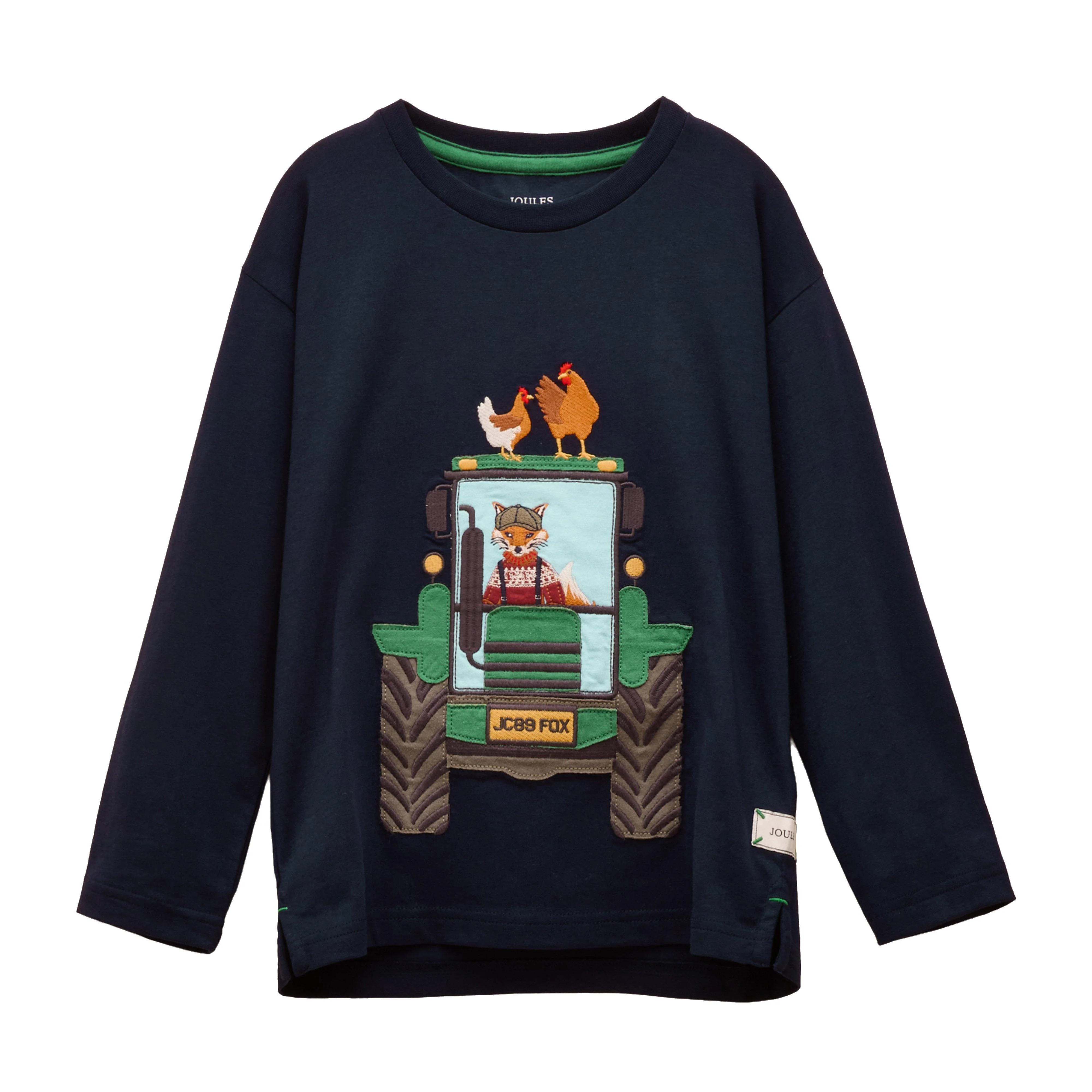 Kids' Jack Long Sleeve Top Tractor - Image 6