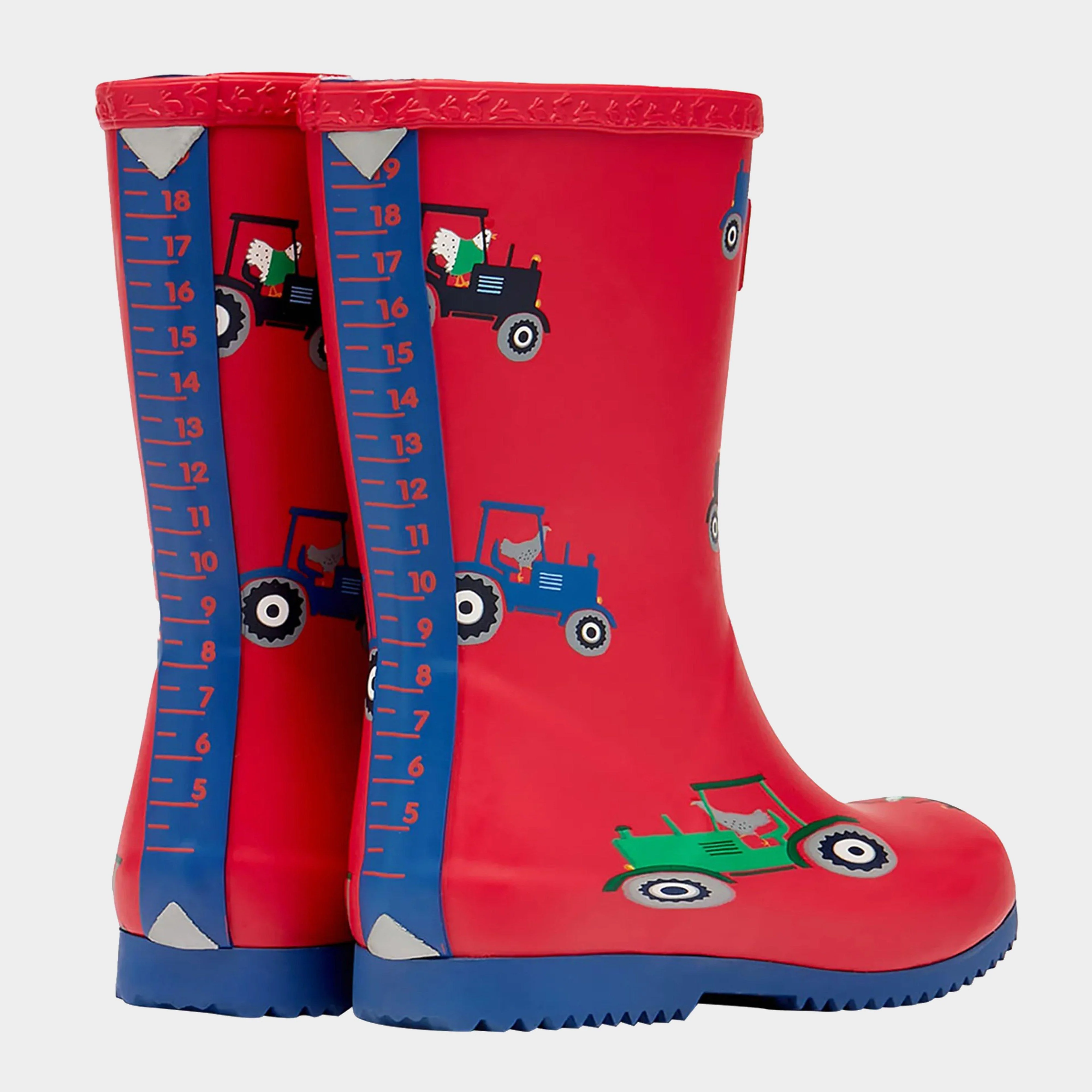 Kids' Roll Up Flexible Printed Wellies - Image 6