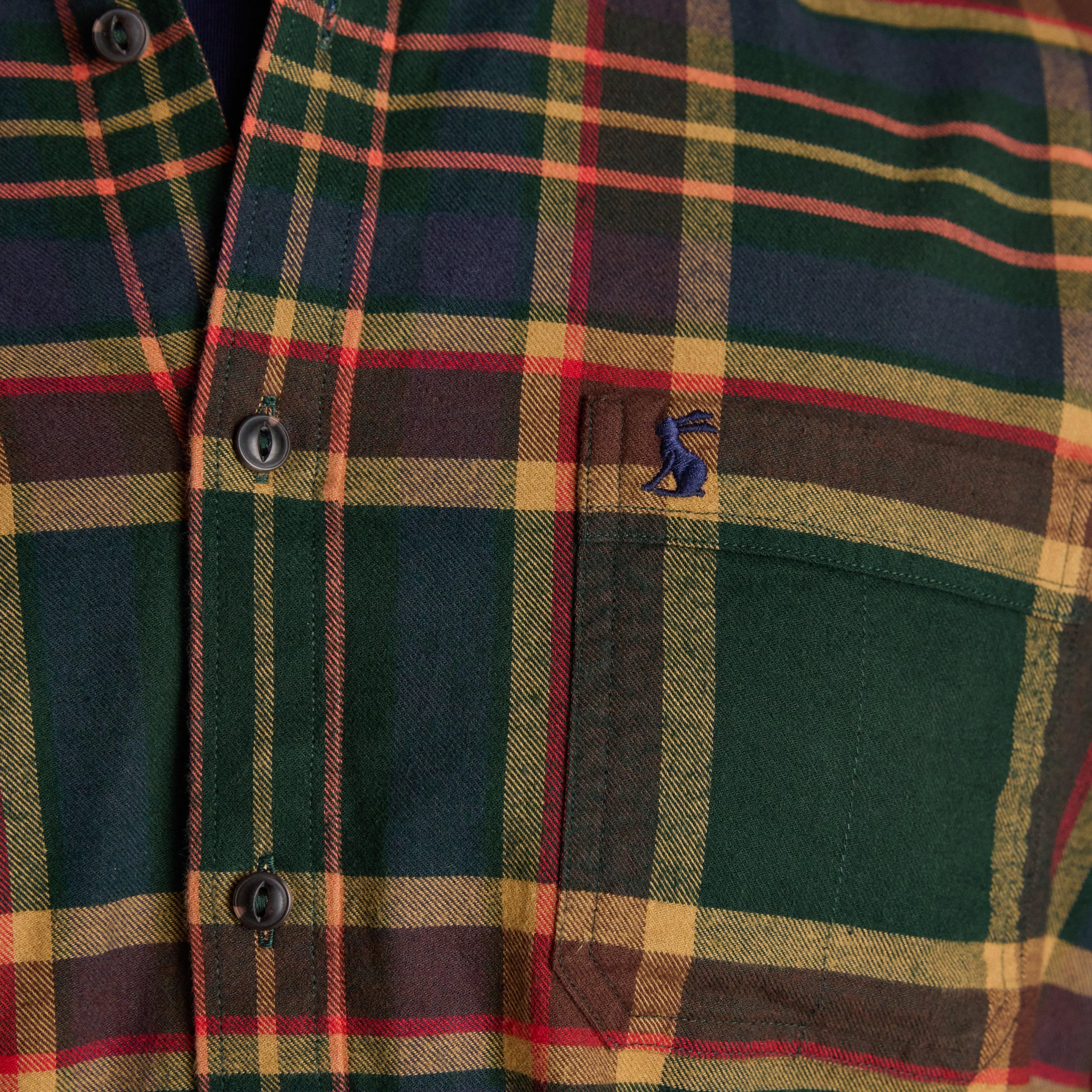 Men's Brushed Flannel Shirt - Image 5