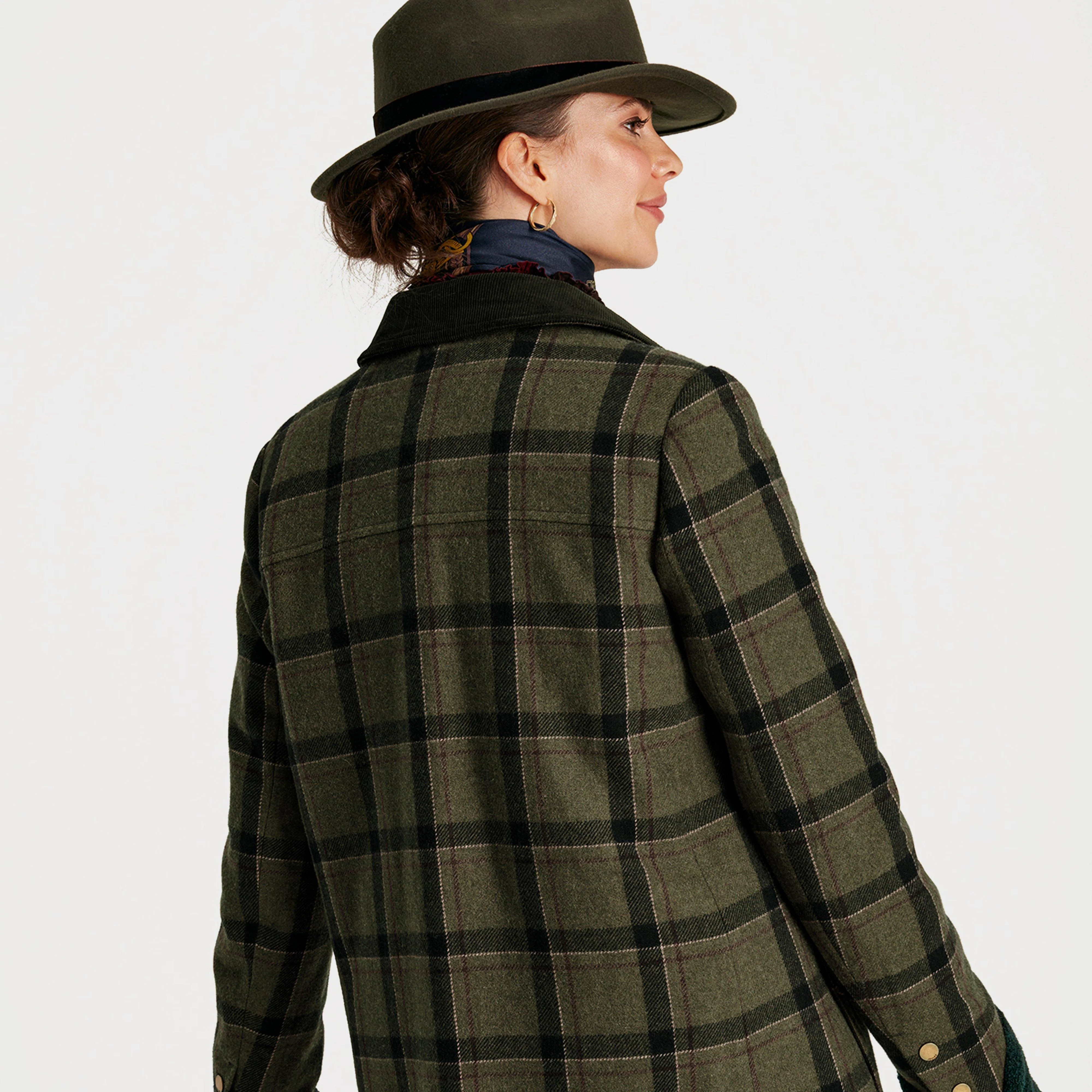 Women's Berkley Tweed Fieldcoat - Image 2