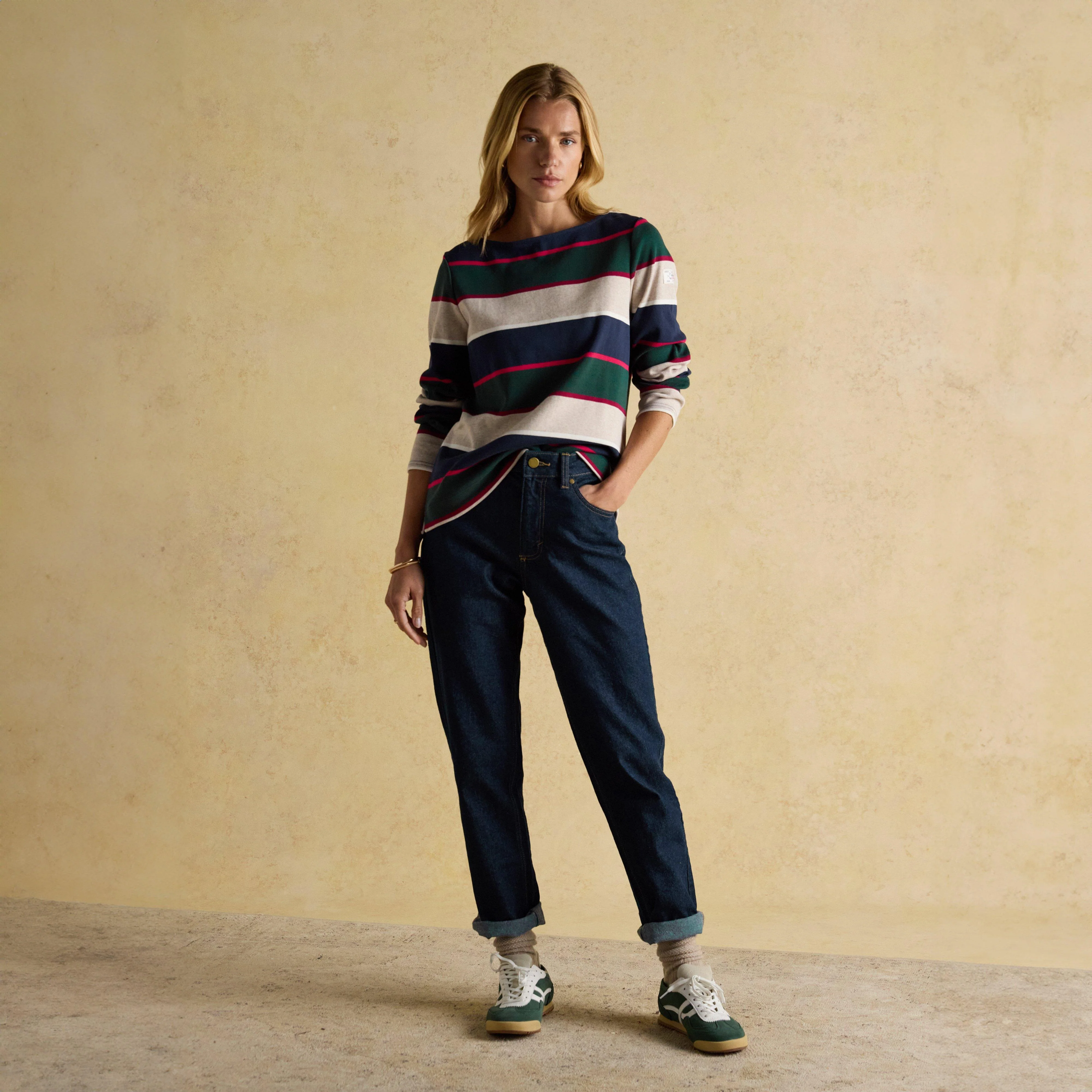 Women's Harbour Boat Neck Breton Top - Image 5