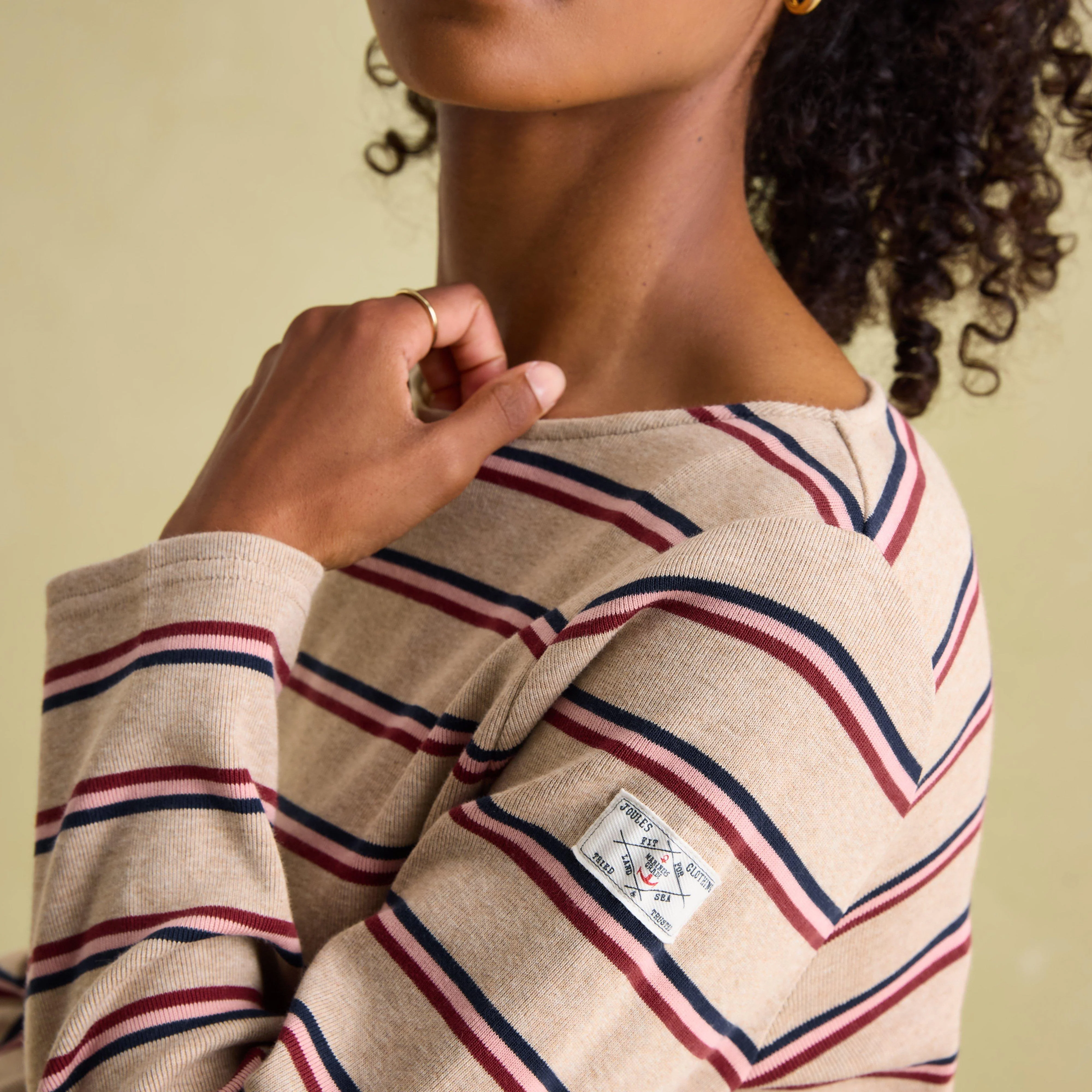 Women's Harbour Boat Neck Breton Top - Image 5