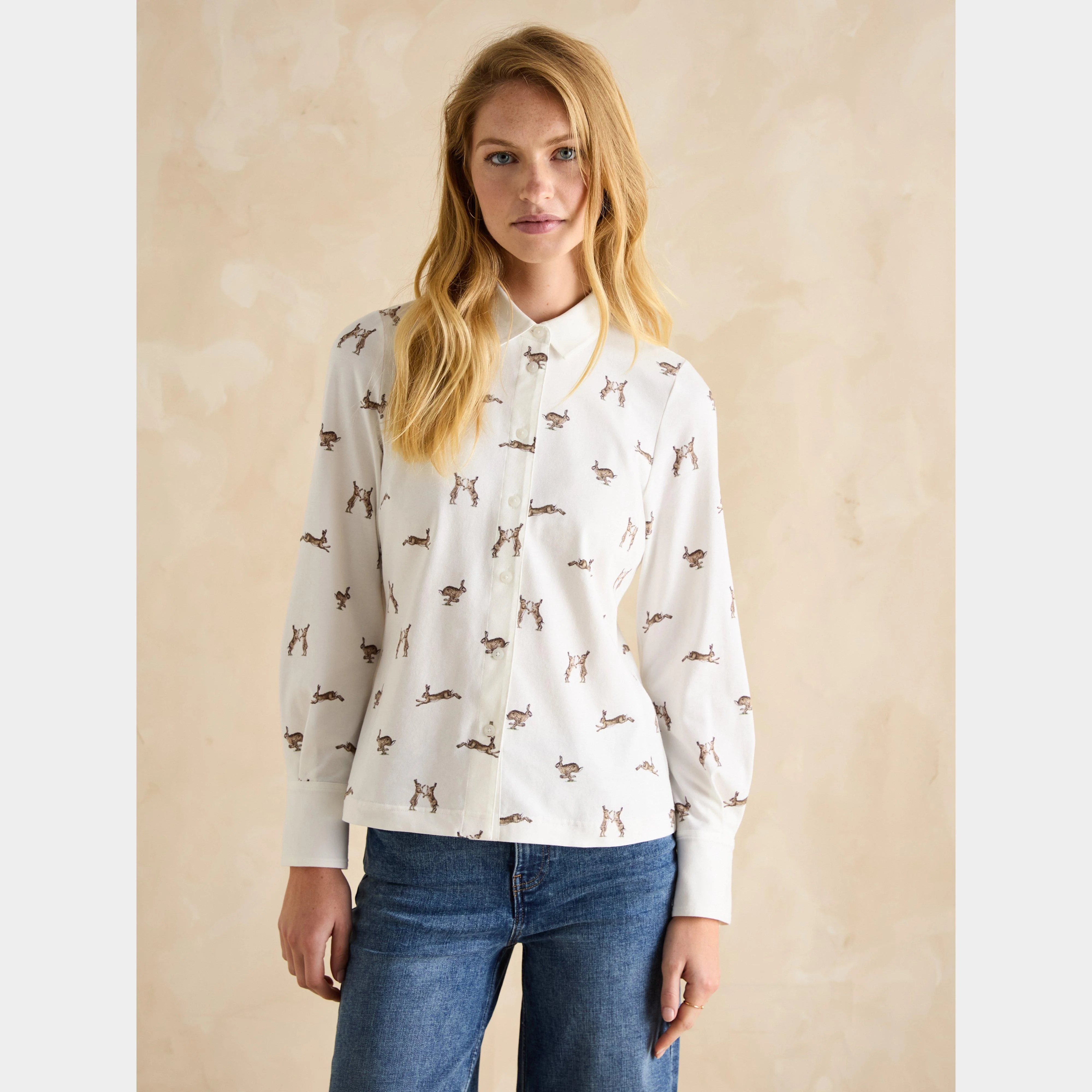 Women's Joules X Eleanor Tomlinson Jersey Shirt