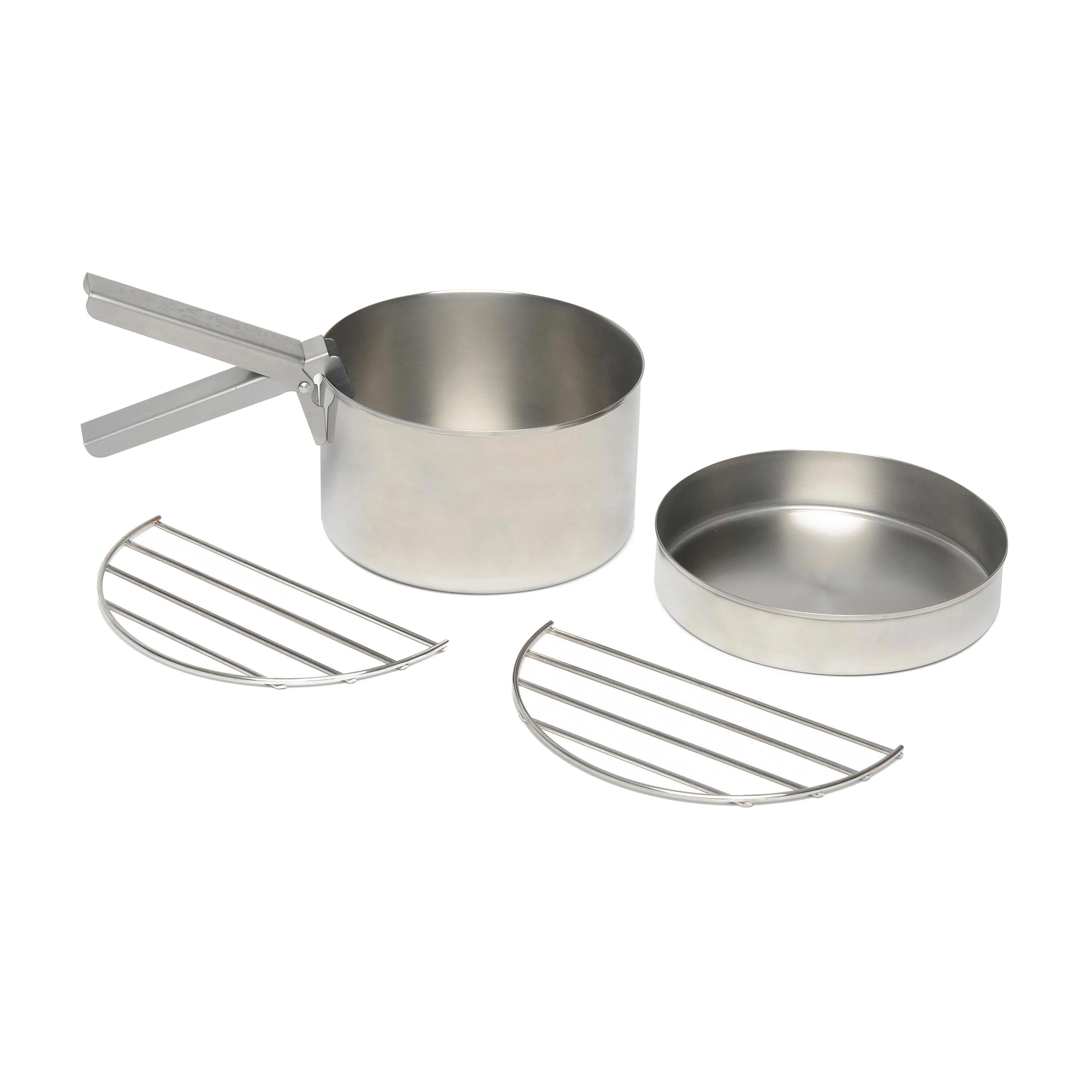 Stainless Steel Cook Set for Base Camp or Scout Kettles - Image 2