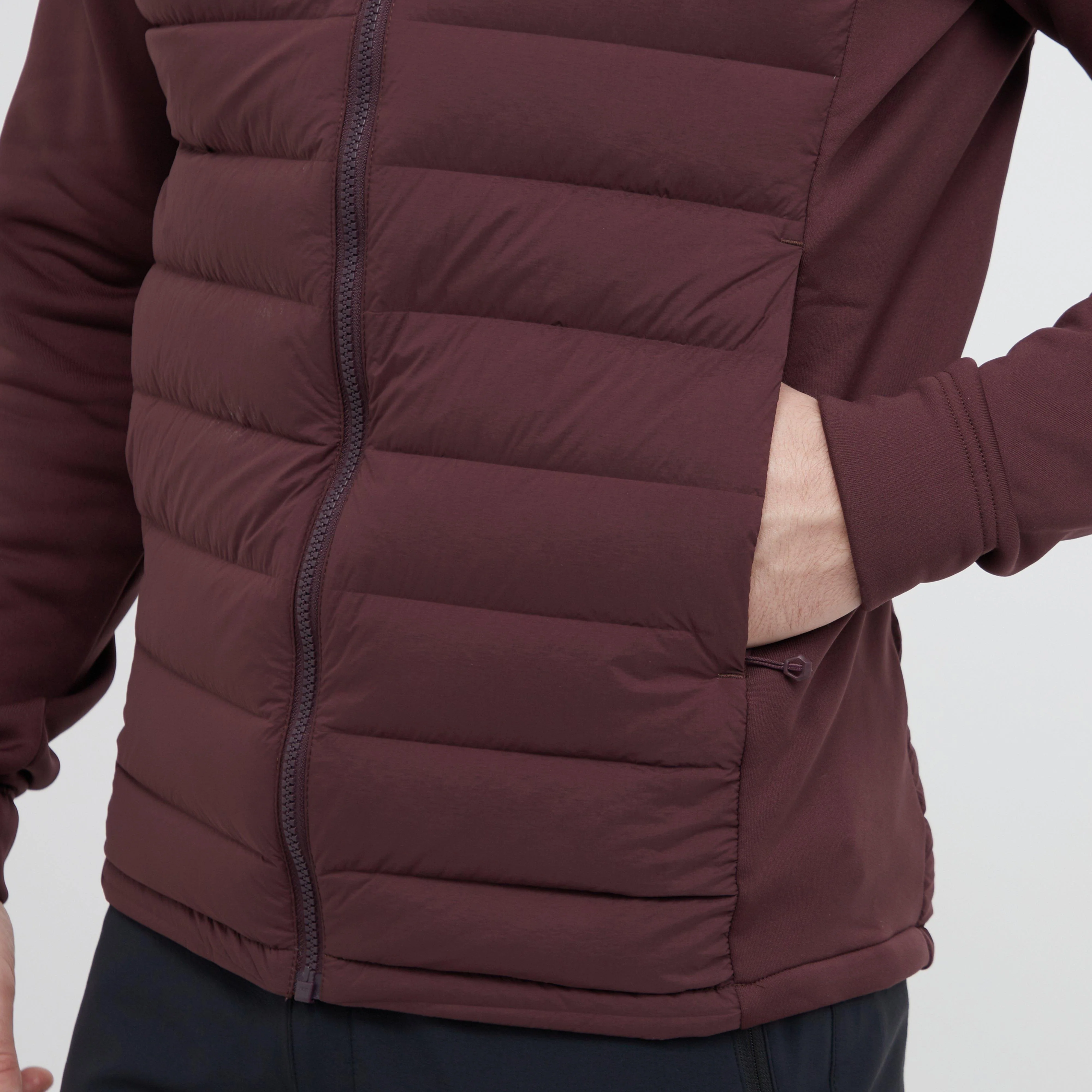 Men's Composite Hooded Down Jacket - Image 5