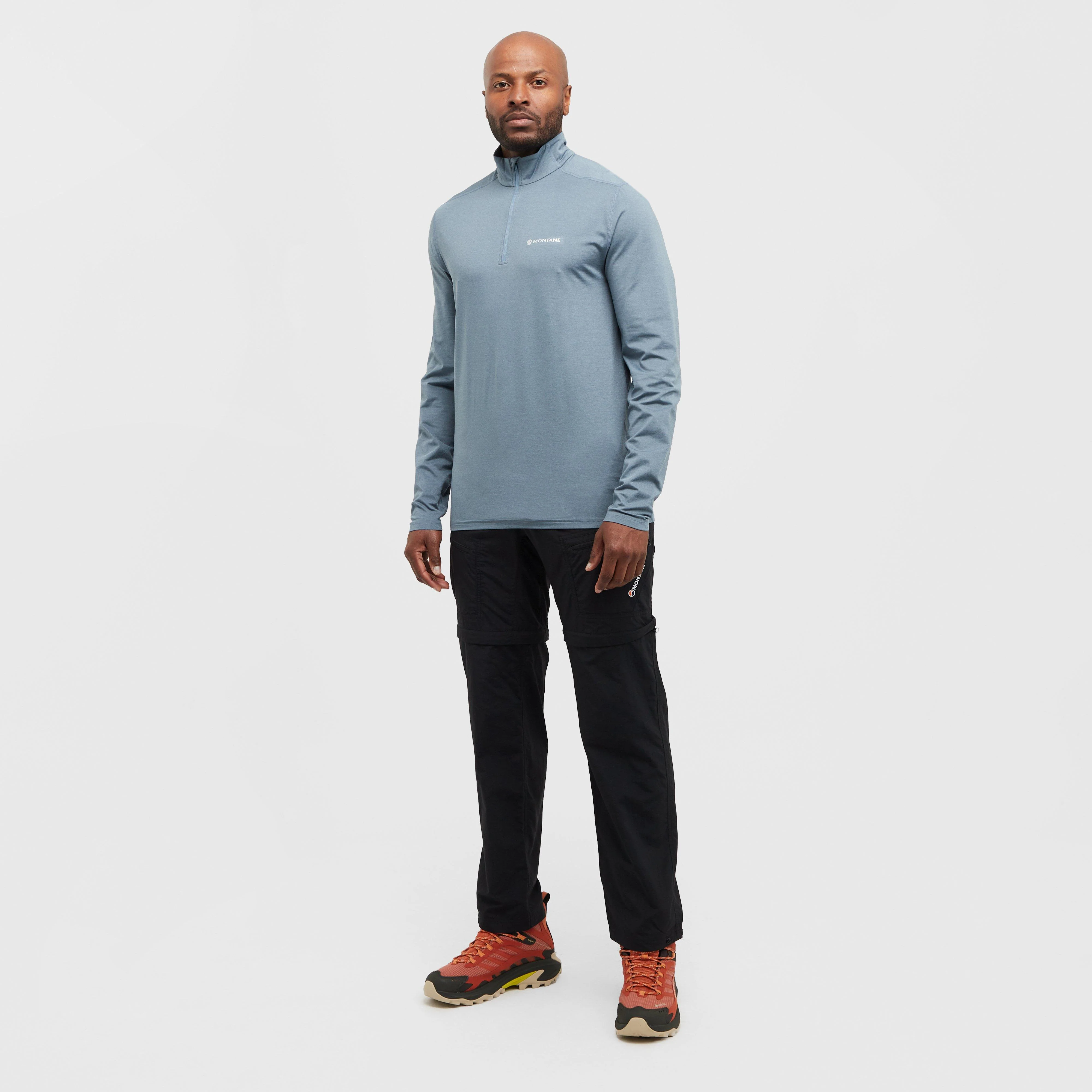 Men's Dart XT Thermal Zip Neck Long Sleeved Top - Image 3