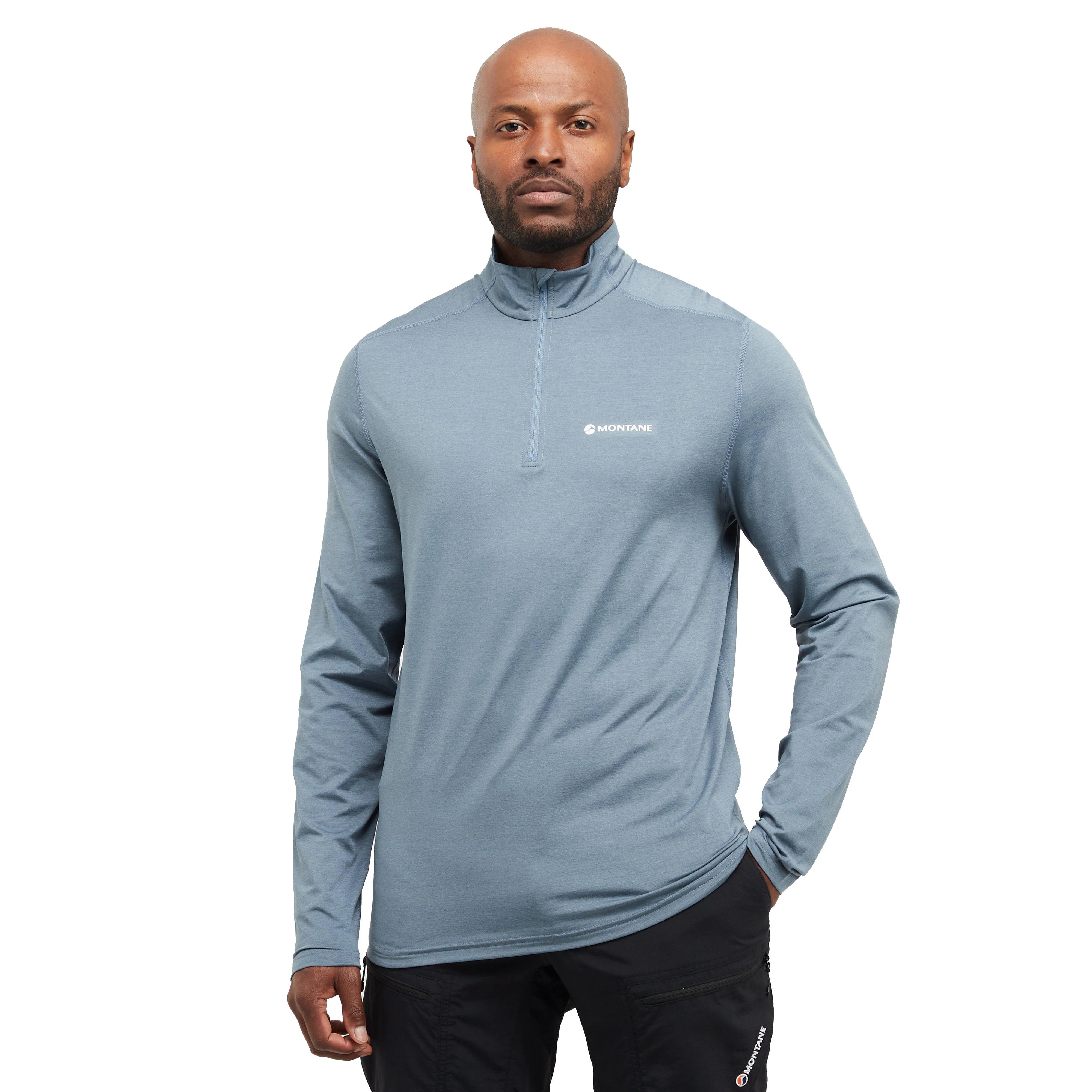 Men's Dart XT Thermal Zip Neck Long Sleeved Top - Image 6