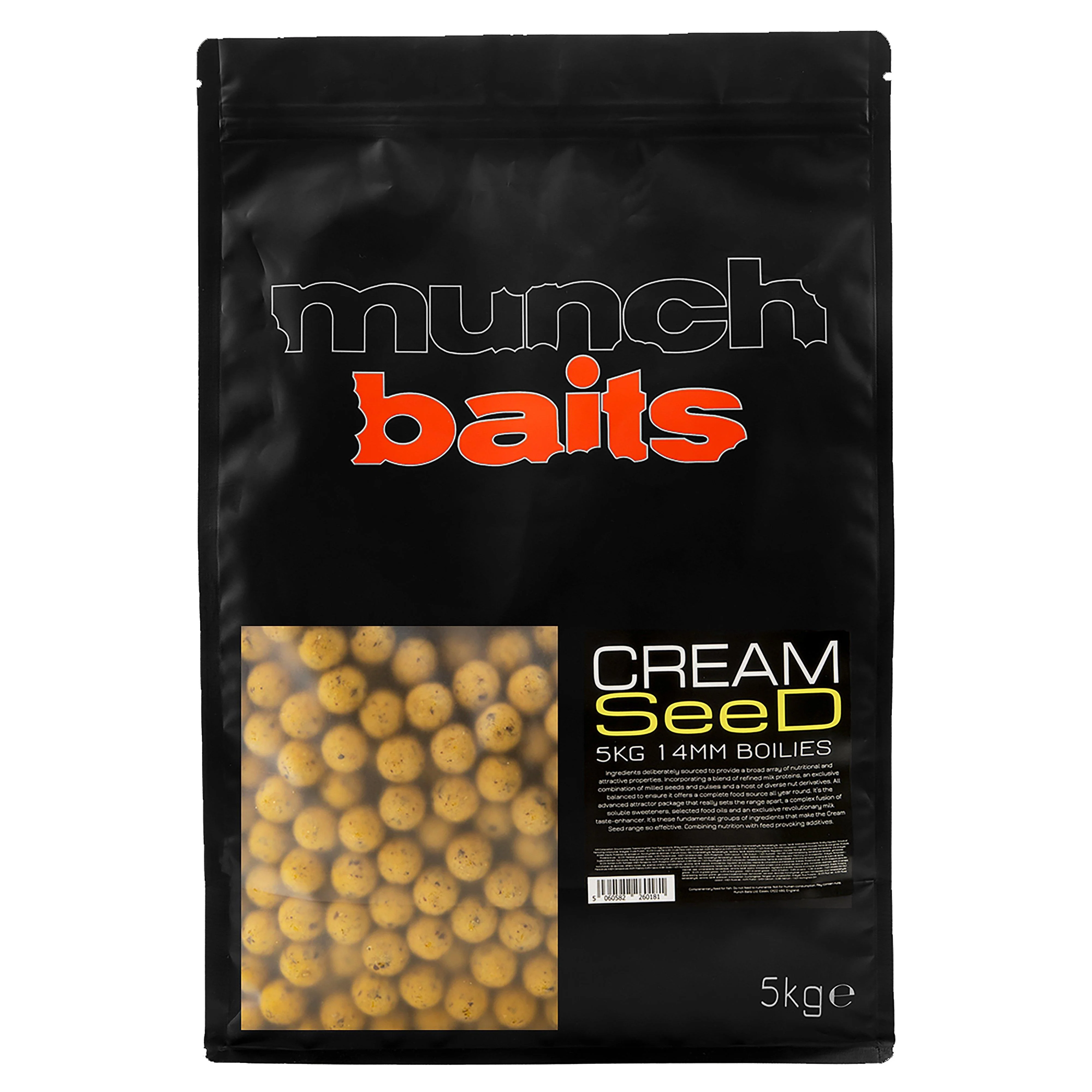 Cream Seed 14mm Boilies 5k shelf life - Image 3
