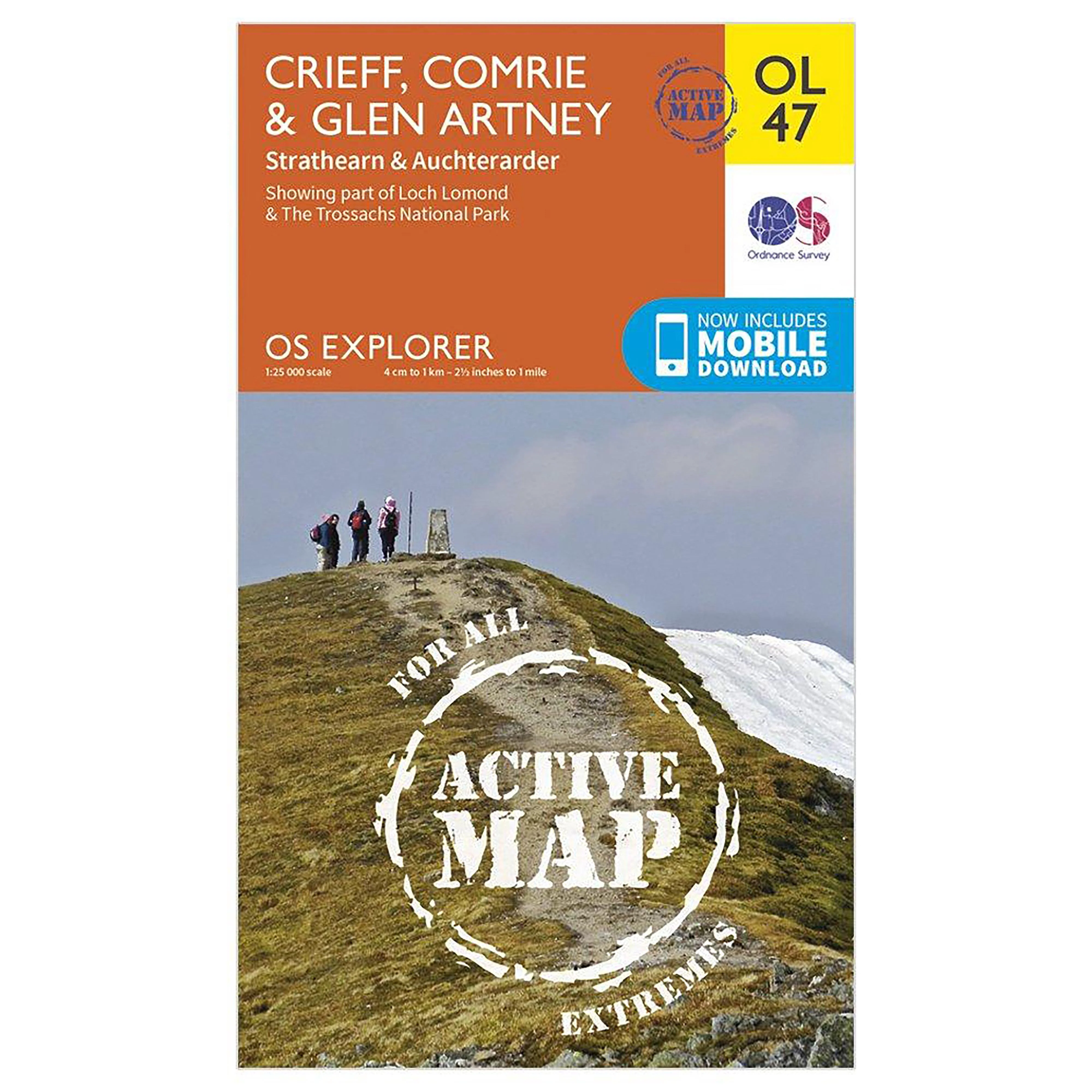 Active Explorer OL 47 Crieff, Comrie & Glen Artney Map - Image 5