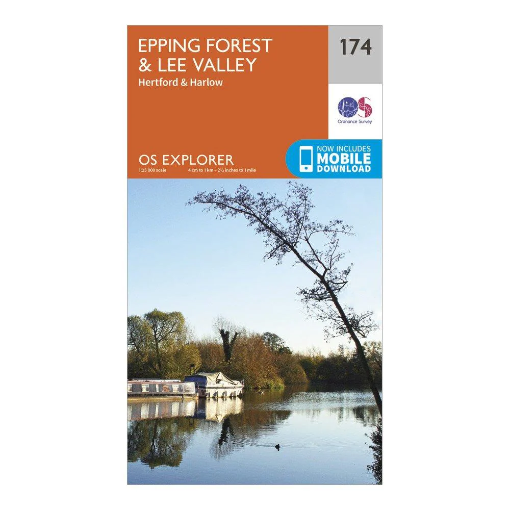 Explorer 174 Epping Forest & Lee Valley Map With Digital Version - Image 4