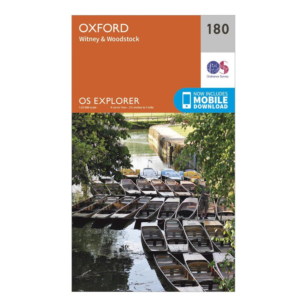 Explorer 180 Oxford, Witney & Woodstock Map With Digital Version - Image 5