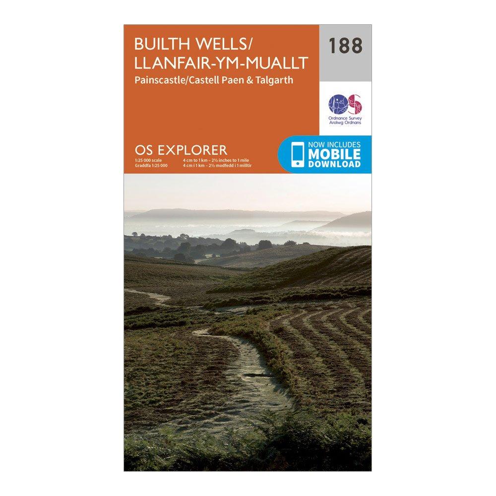 Explorer 188 Builth Wells, Paincastle & Talgarth Map With Digital Version - Image 4