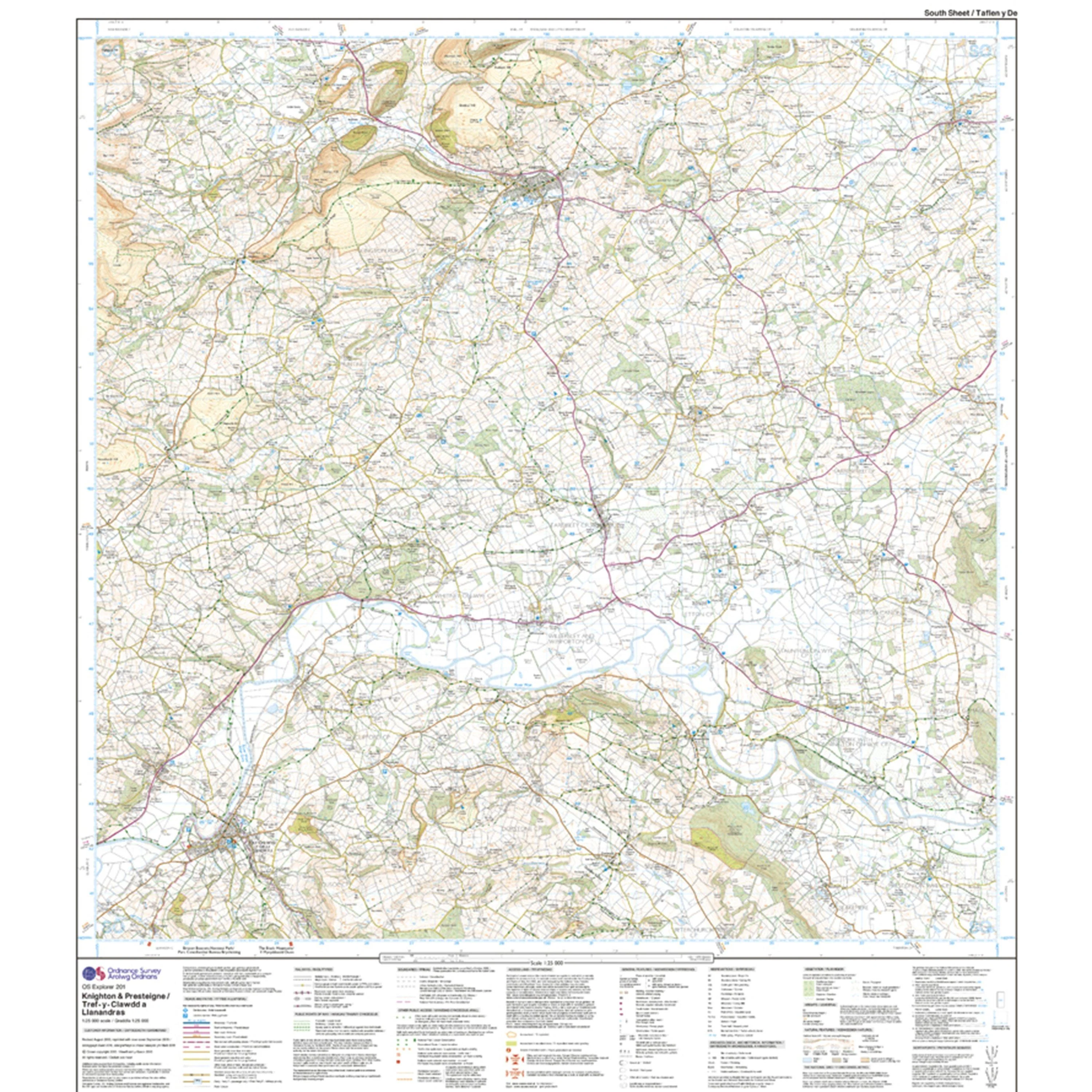 Explorer 201 Knighton & Presteigne Map With Digital Version - Image 4