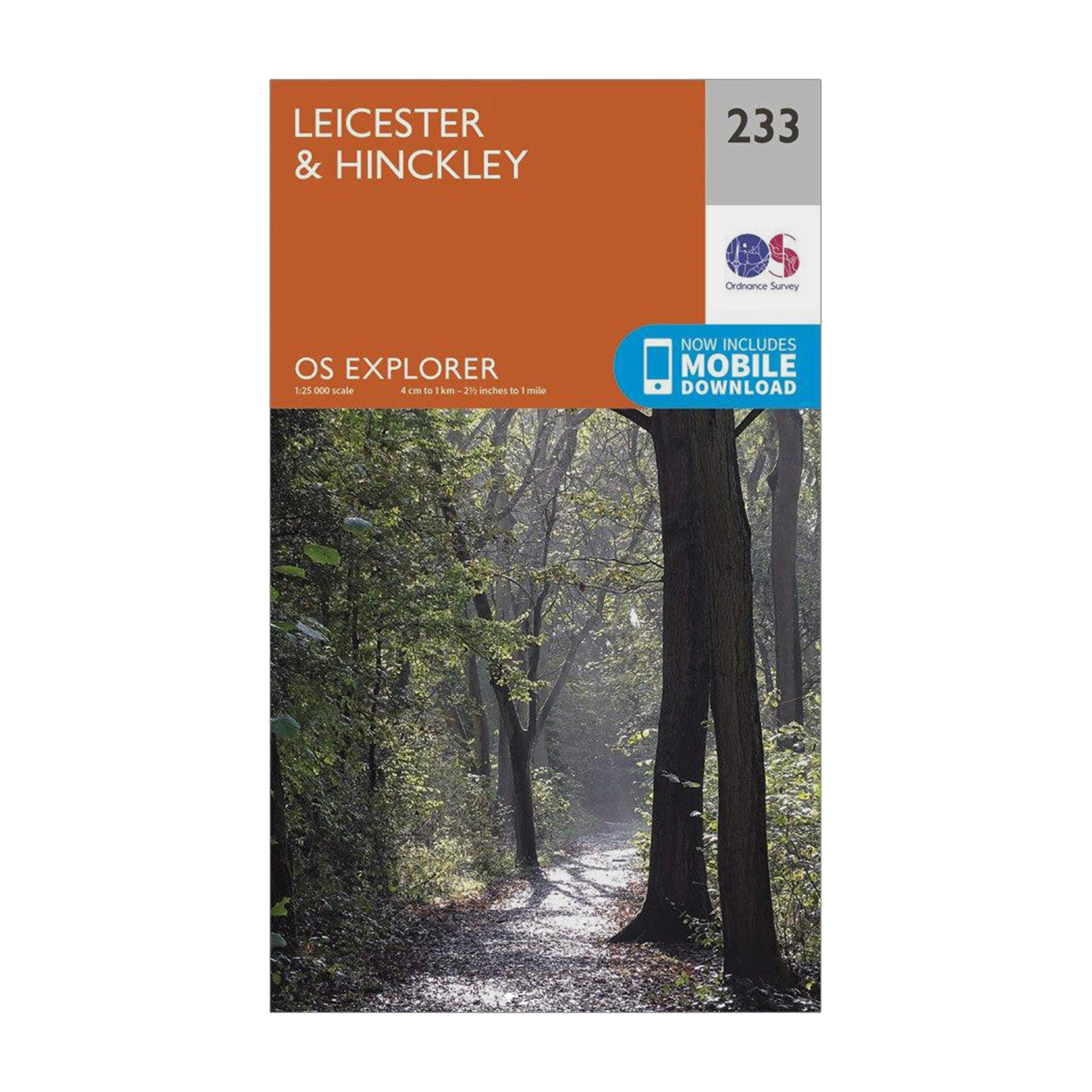 Explorer 233 Leicester & Hinckley Map With Digital Version - Image 5