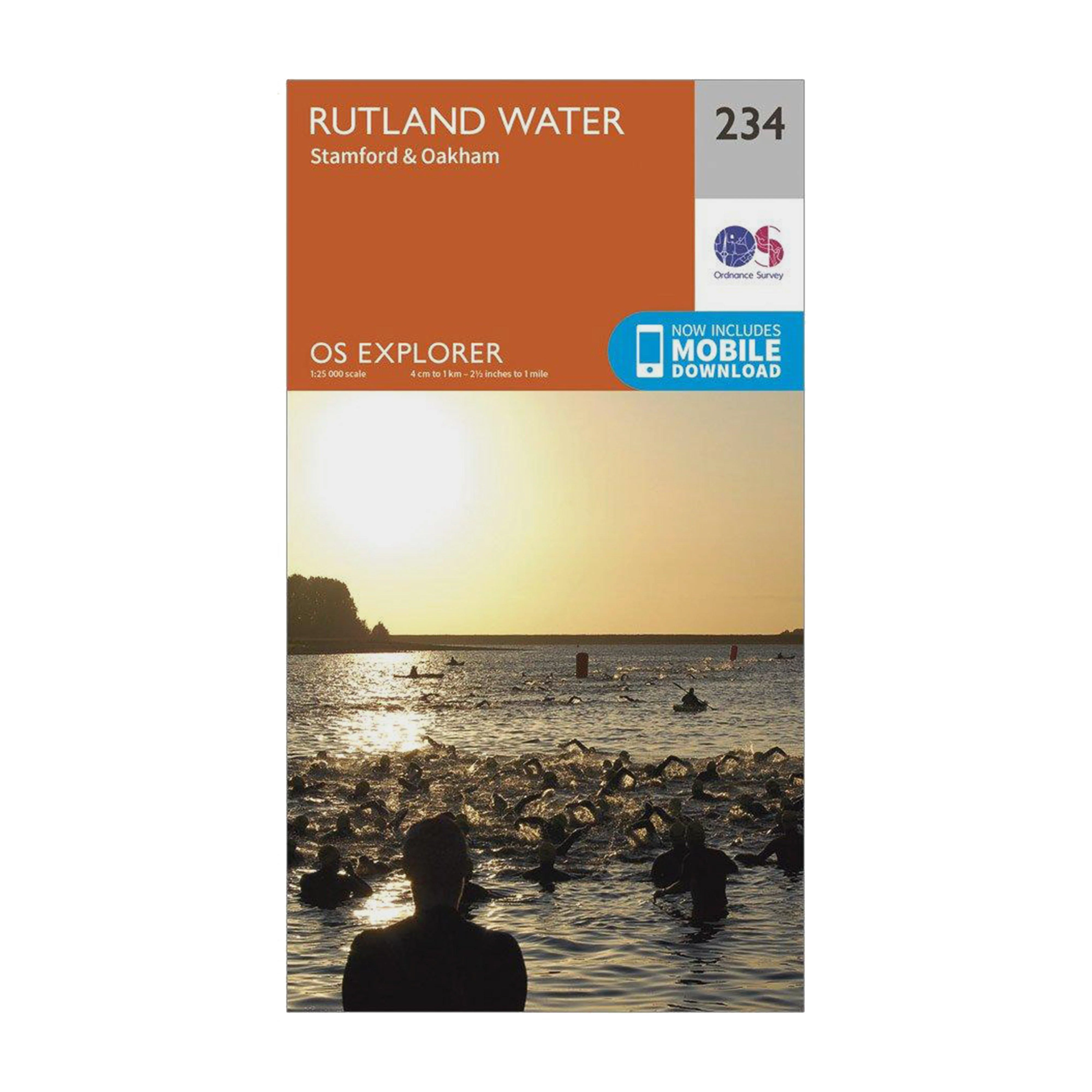 Explorer 234 Rutland Water Map With Digital Version - Image 4
