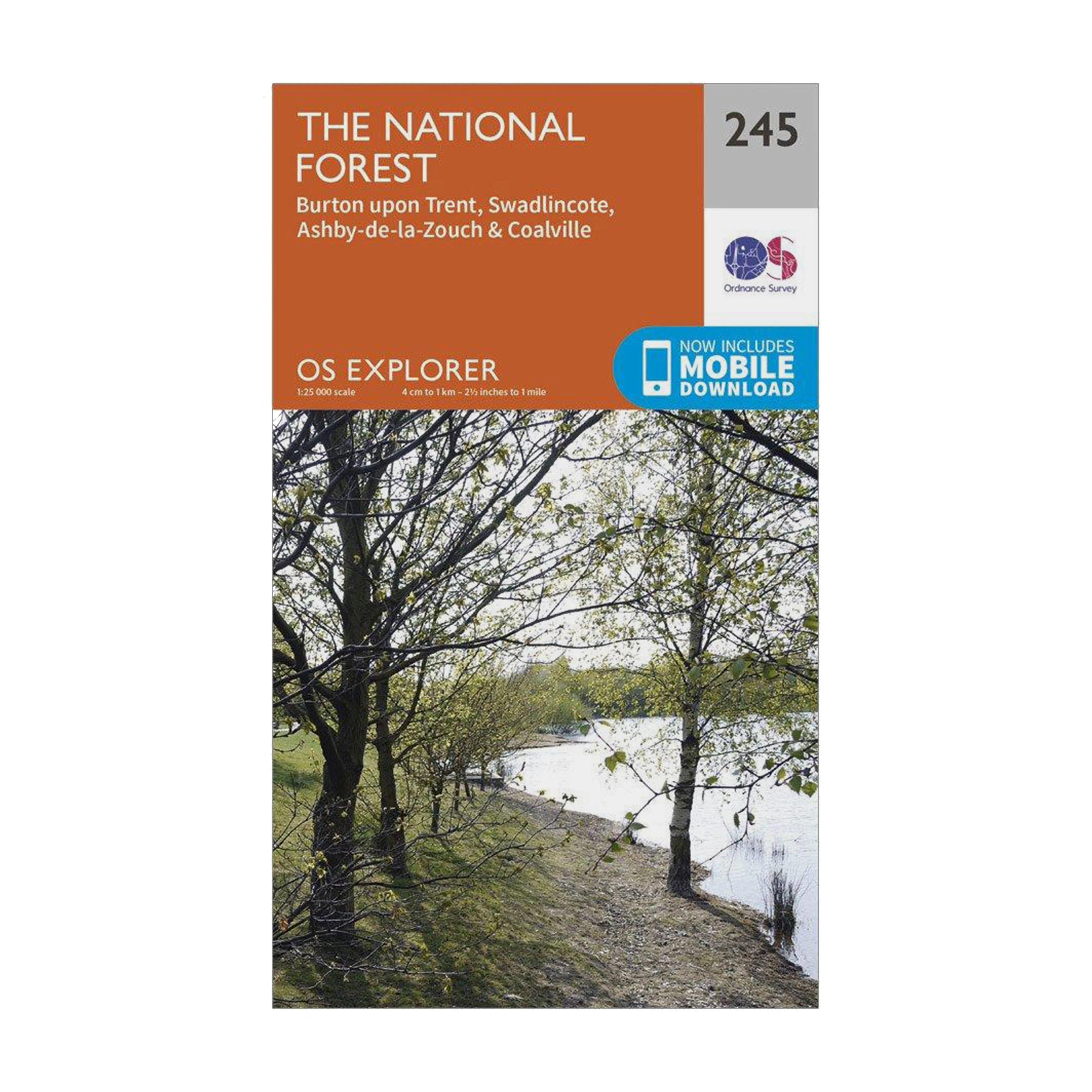 Explorer 245 The National Forest Map With Digital Version - Image 5