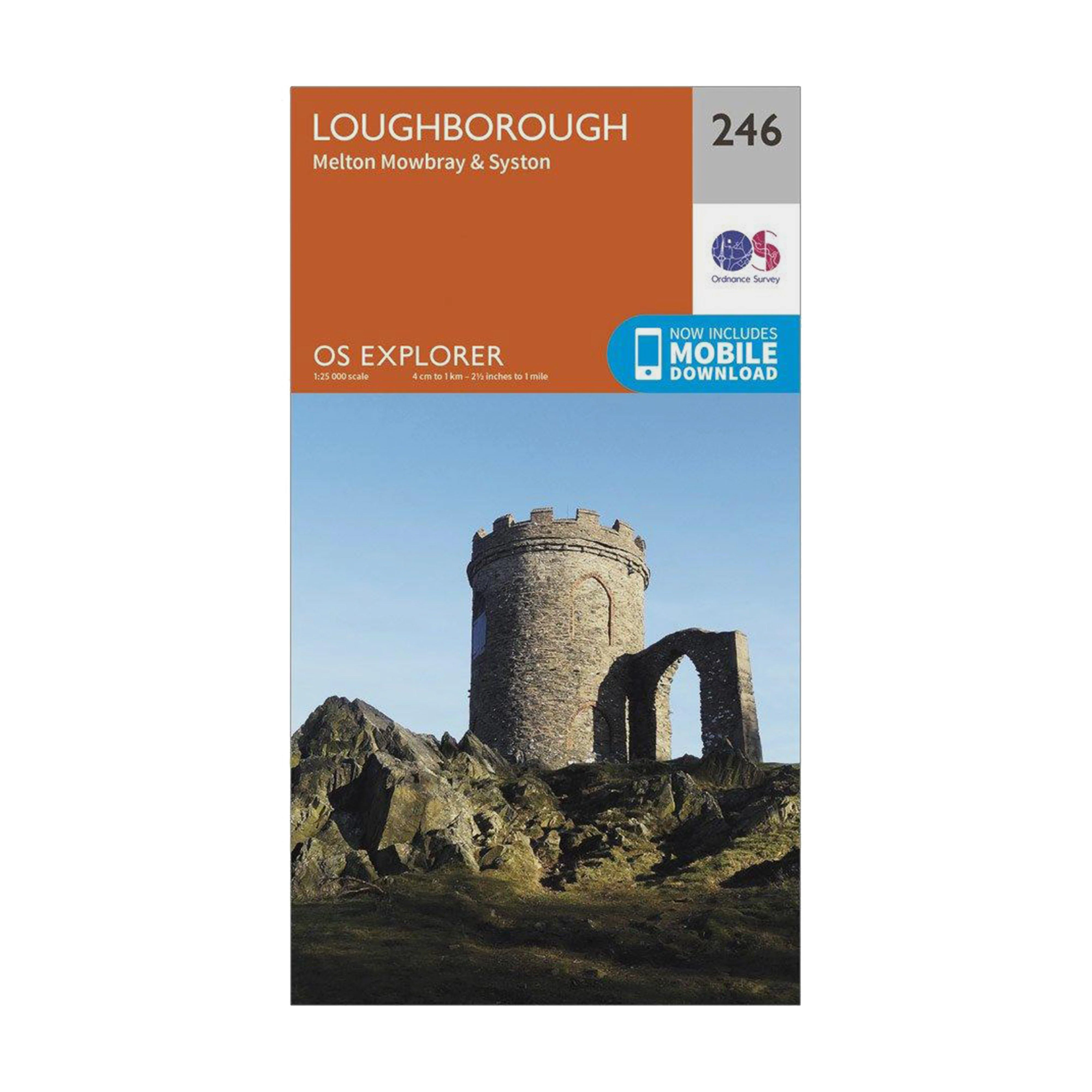 Explorer 246 Loughborough, Melton Mowbray & Syston Map With Digital Version - Image 4