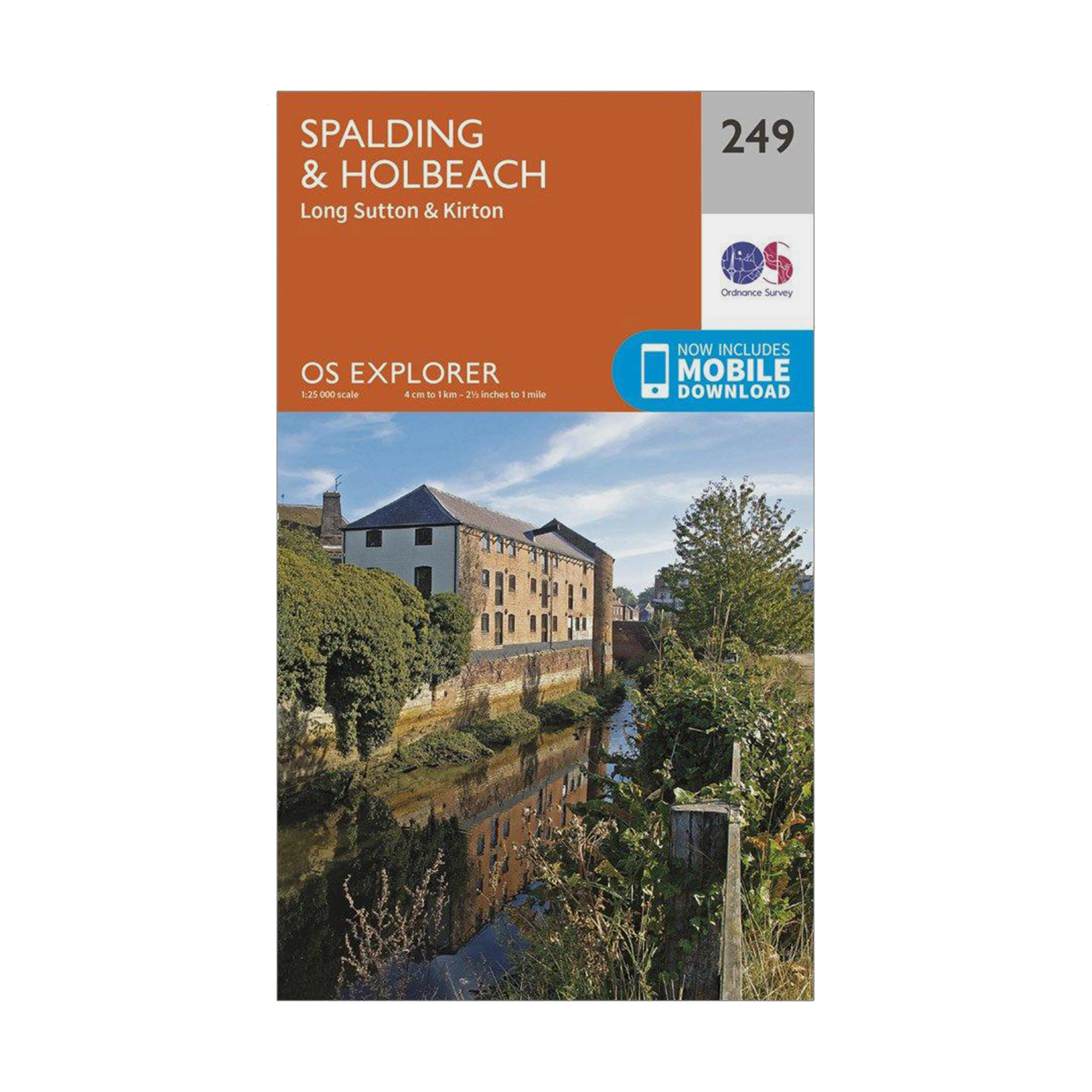 Explorer 249 Spalding & Holbeach Map With Digital Version - Image 5