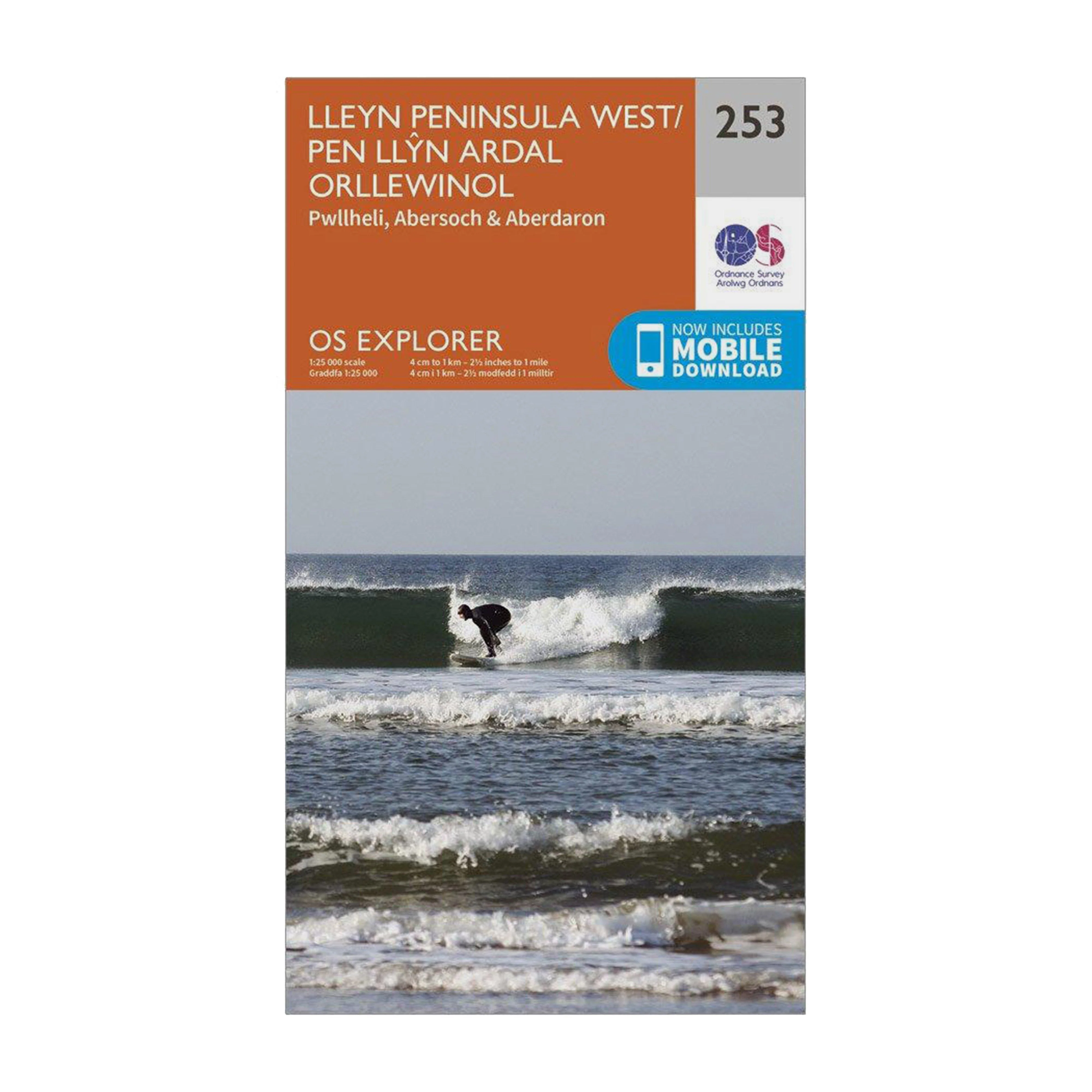 Explorer 253 Lleyn Peninsula West Map With Digital Version - Image 4