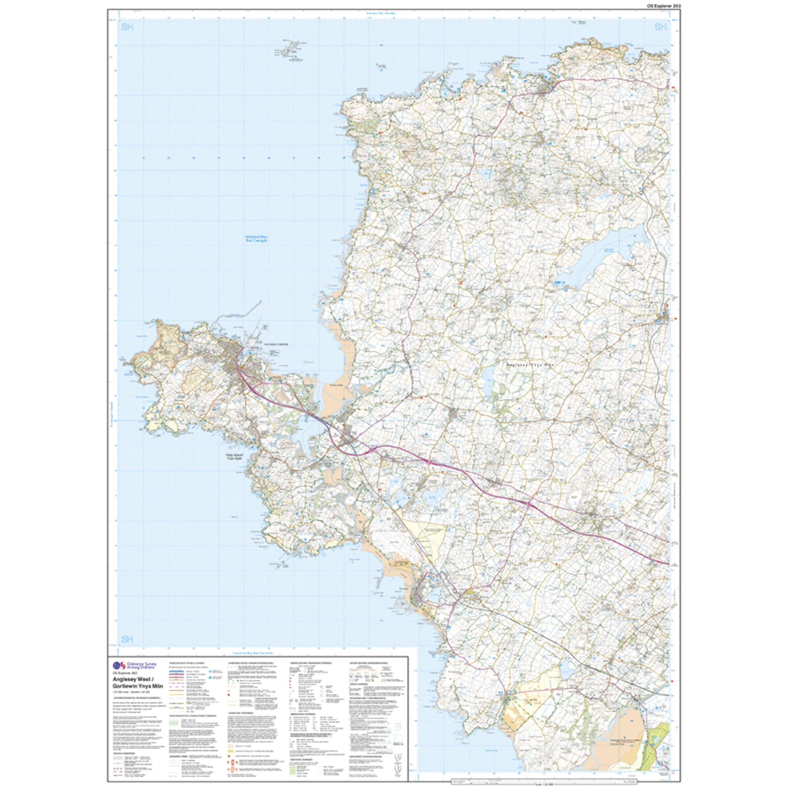 Explorer 262 Anglesey West Map With Digital Version - Image 3