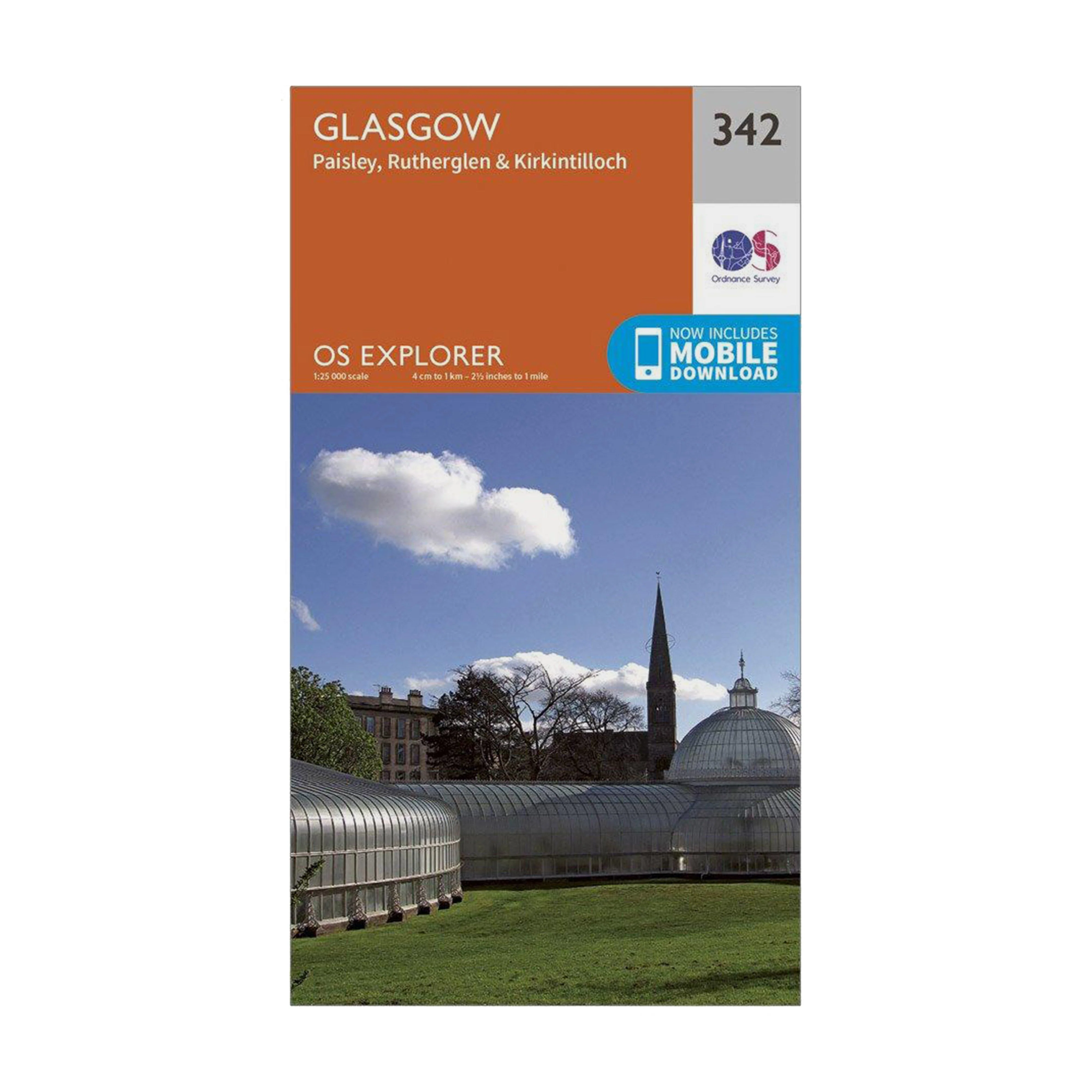 Explorer 342 Glasgow Map With Digital Version - Image 4