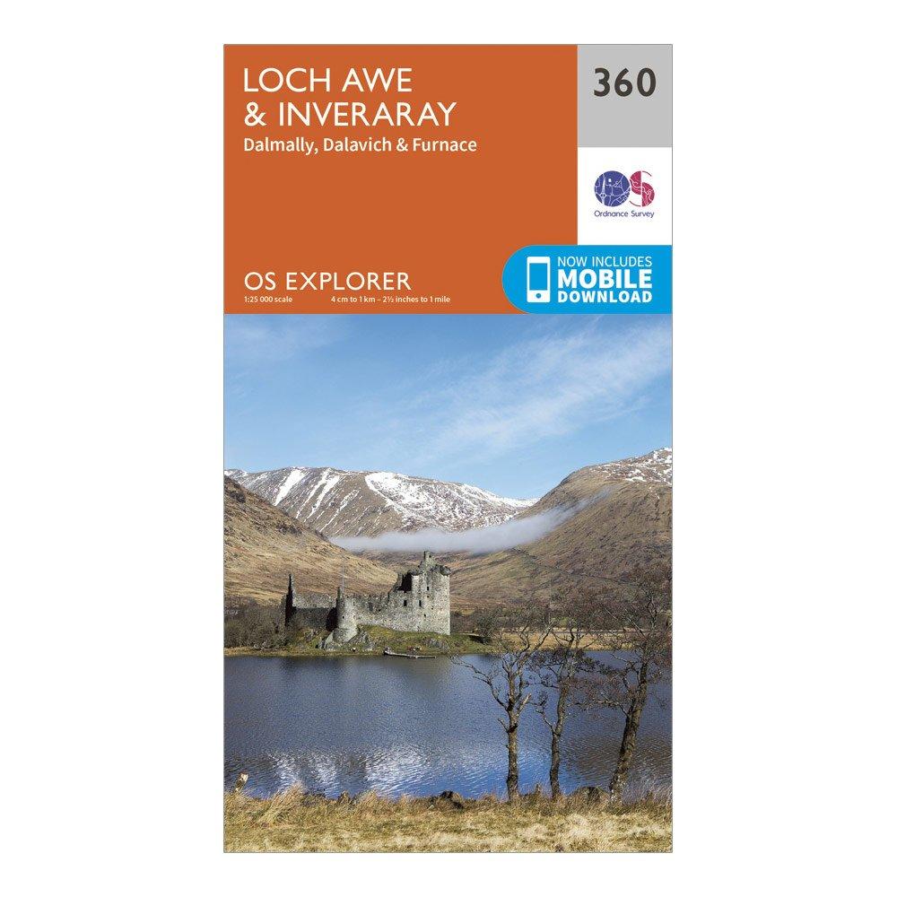 Explorer 360 Loch Awe & Inverarary Map With Digital Version - Image 5
