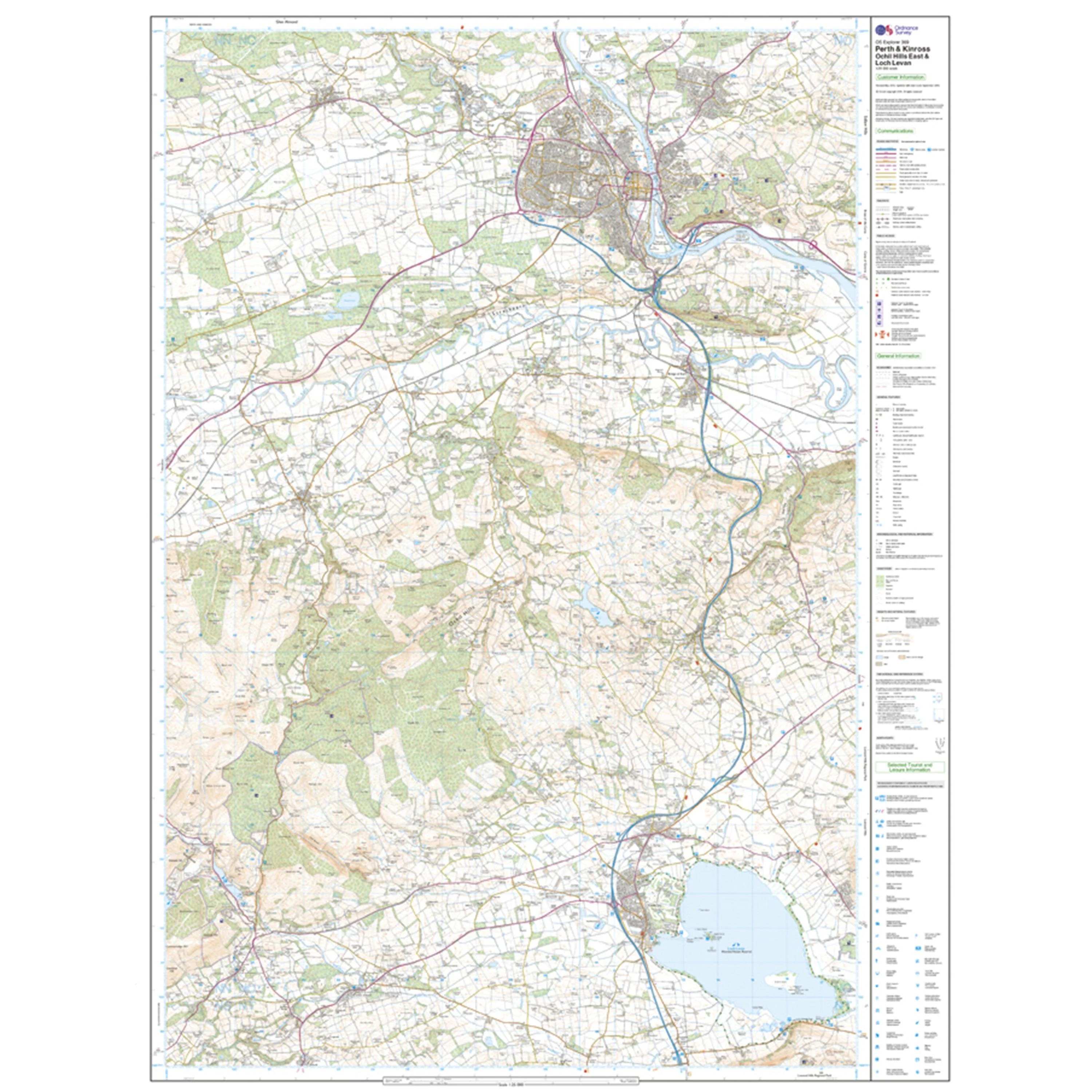Explorer 369 Perth & Kinross Map With Digital Version - Image 3