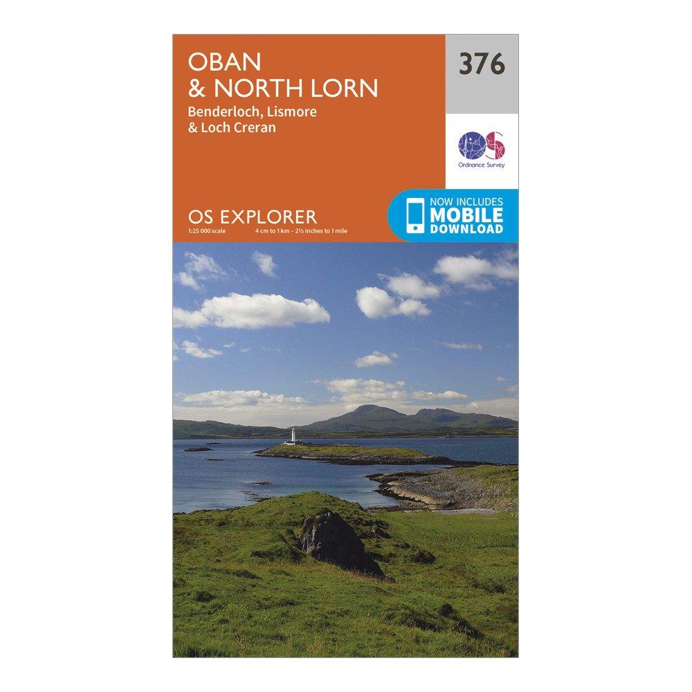 Explorer 376 Oban & North Lorn Map With Digital Version - Image 3