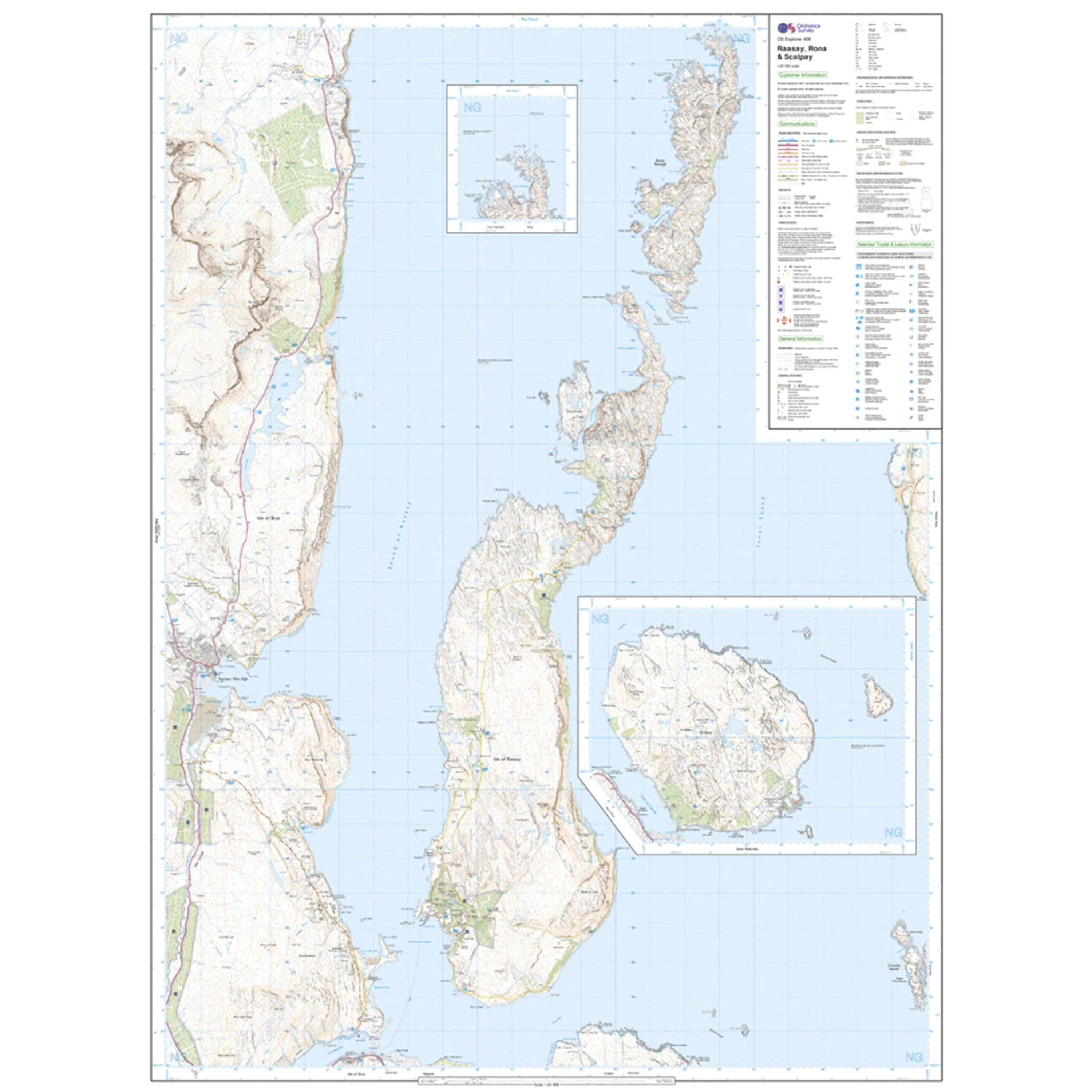Explorer 409 Raasay, Rona & Scalpay Map With Digital Version - Image 3