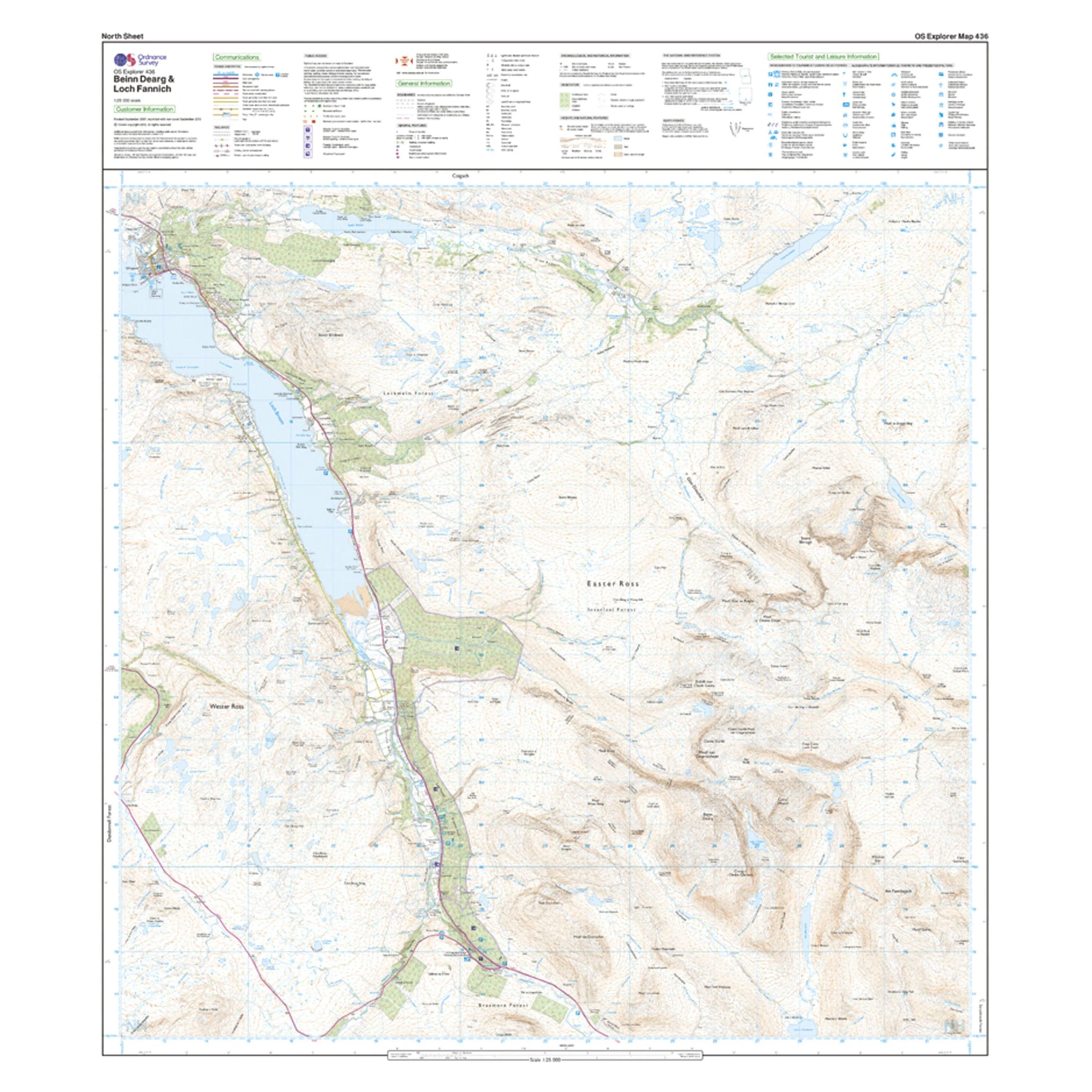 Explorer 436 An Teallach & Slioch Map With Digital Version - Image 3