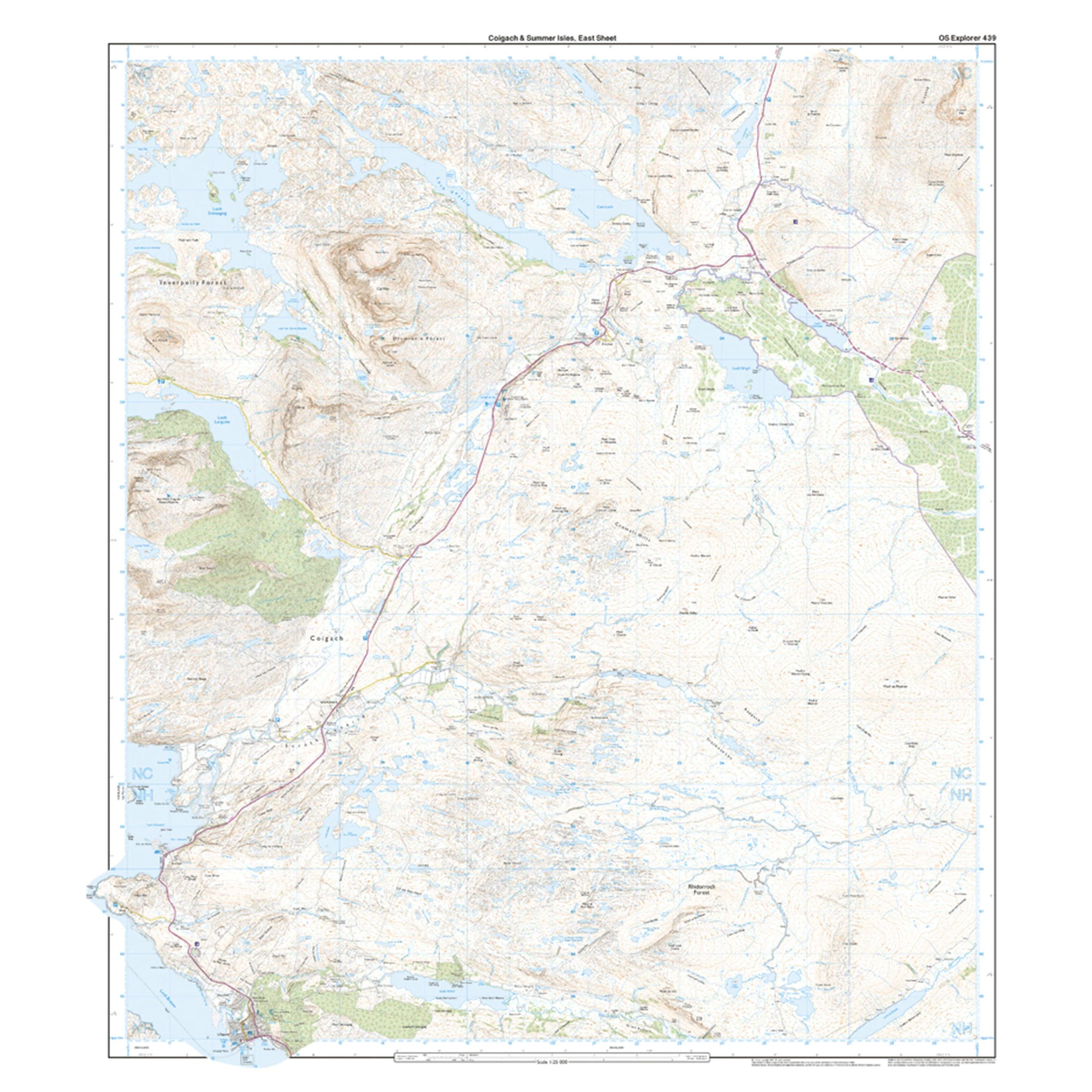 Explorer 439 Coigach & Summer Isles Map With Digital Version - Image 3