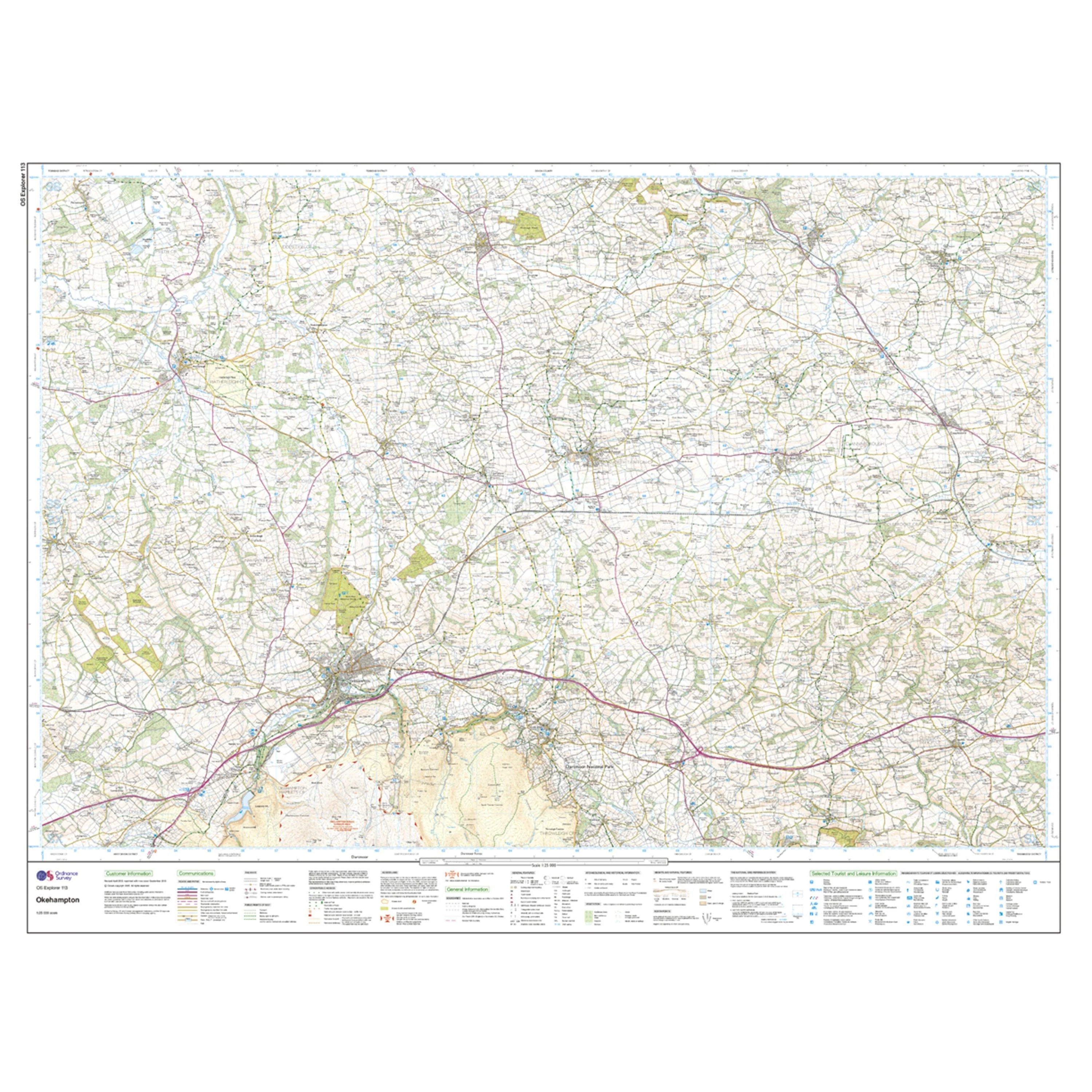 Explorer Active 113 Okehampton Map With Digital Version - Image 3