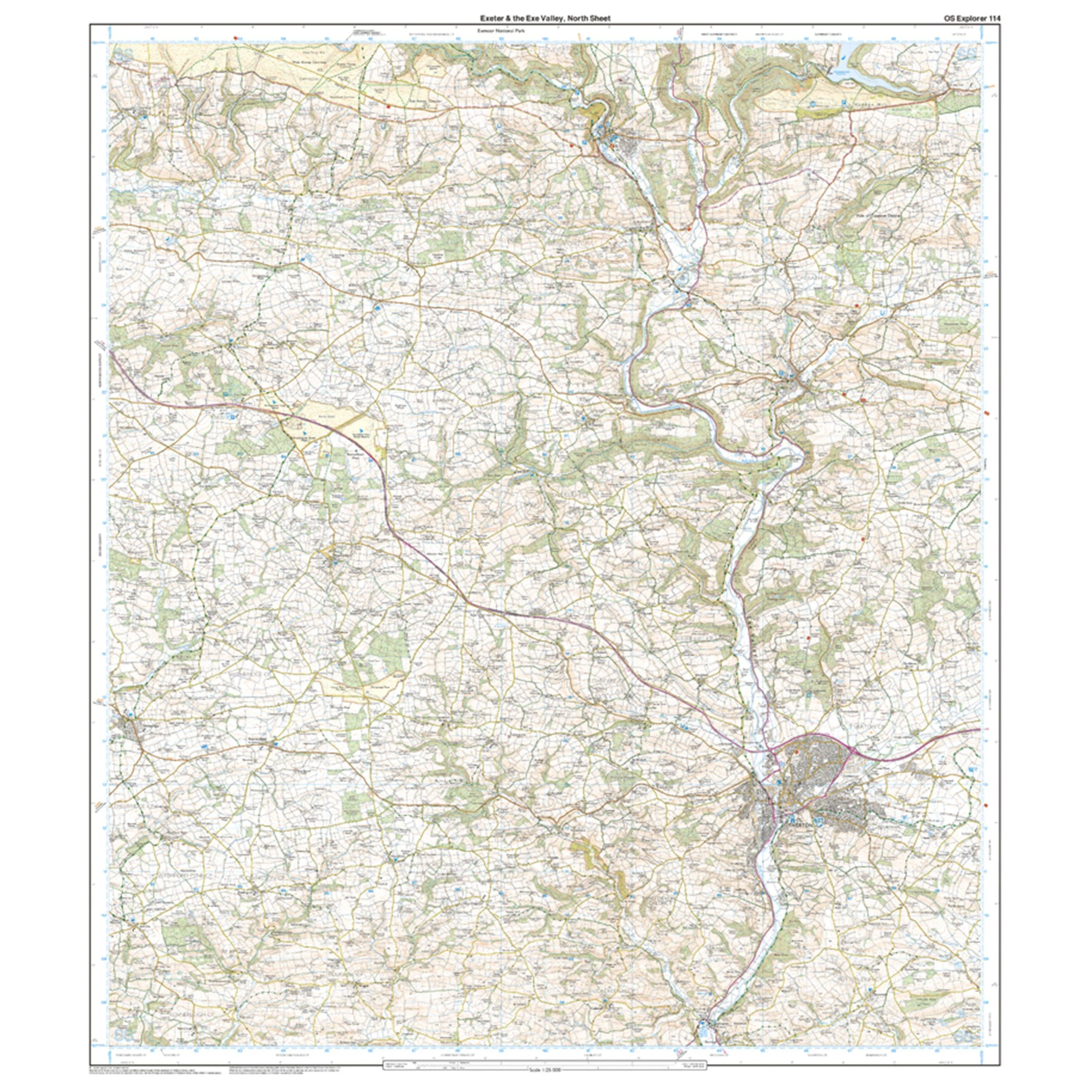 Explorer Active 114 Exeter & The Exe Valley Map With Digital Version - Image 3
