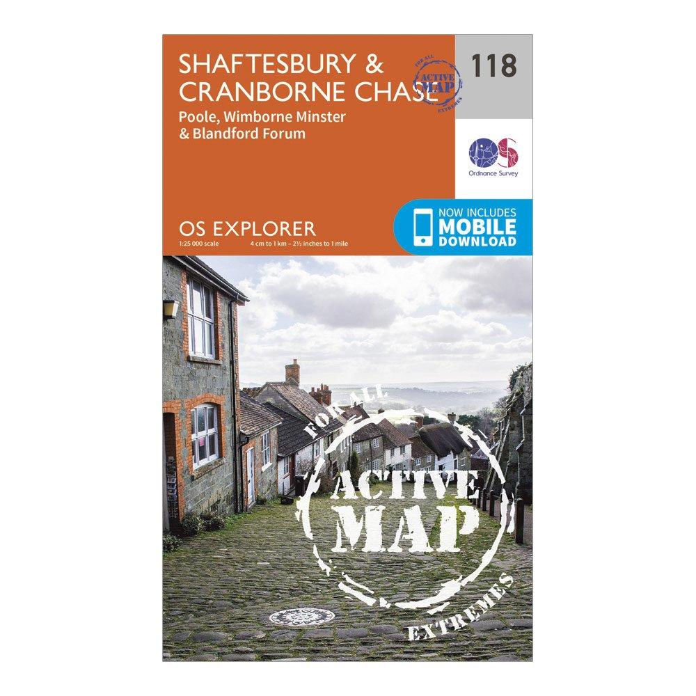 Explorer Active 118 Shaftesbury & Cranborne Chase Map With Digital Version - Image 5