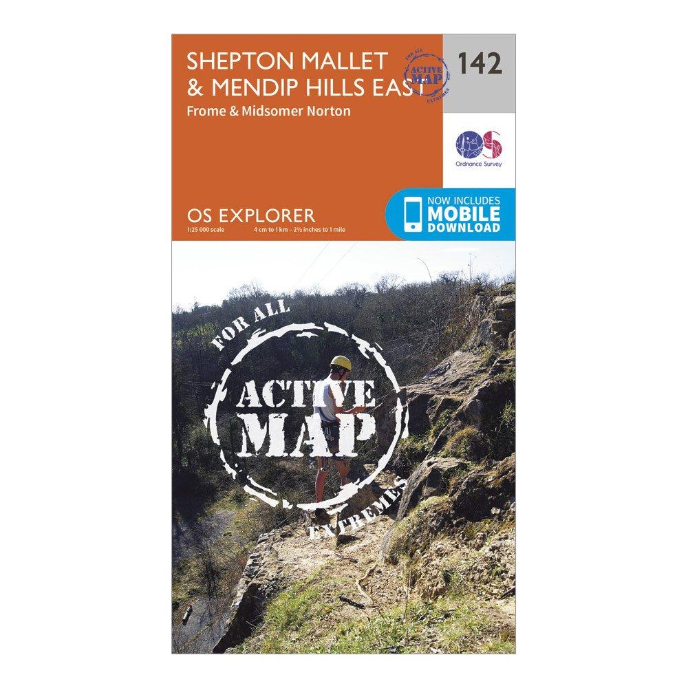 Explorer Active 142 Shepton Mallet & Mendip Hills East Map With Digital Version - Image 4
