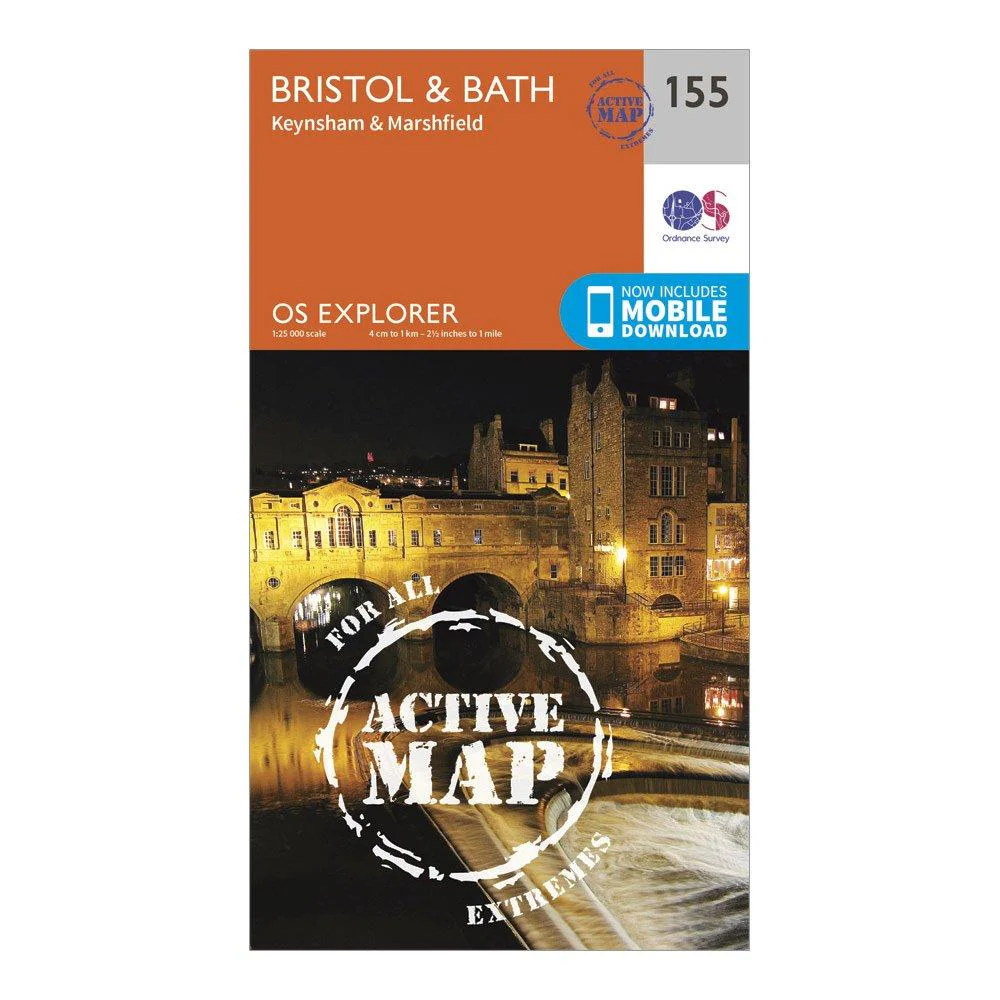 Explorer Active 155 Bristol & Bath Map With Digital Version - Image 4