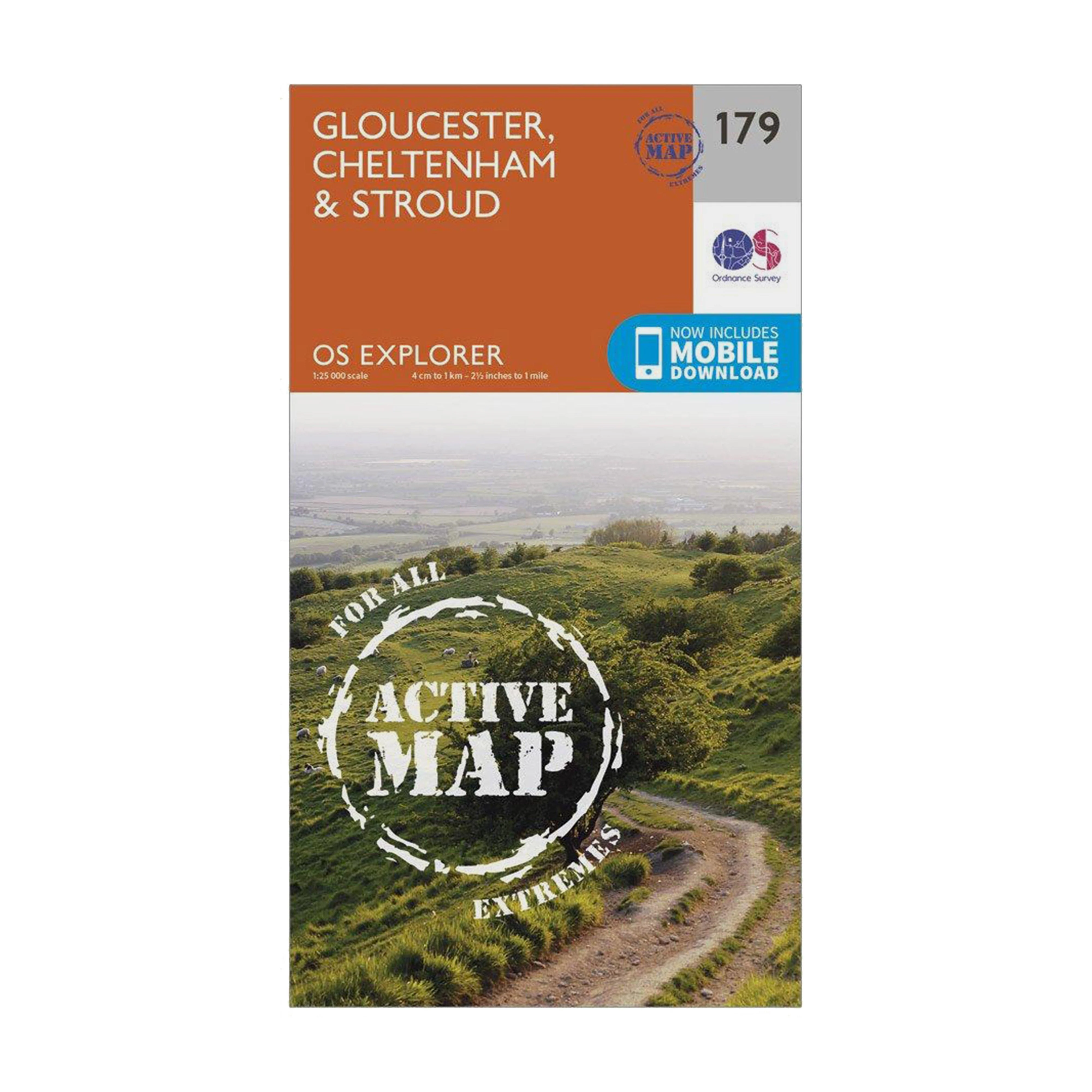 Explorer Active 179 Gloucester, Cheltenham & Stroud Map With Digital Version - Image 4
