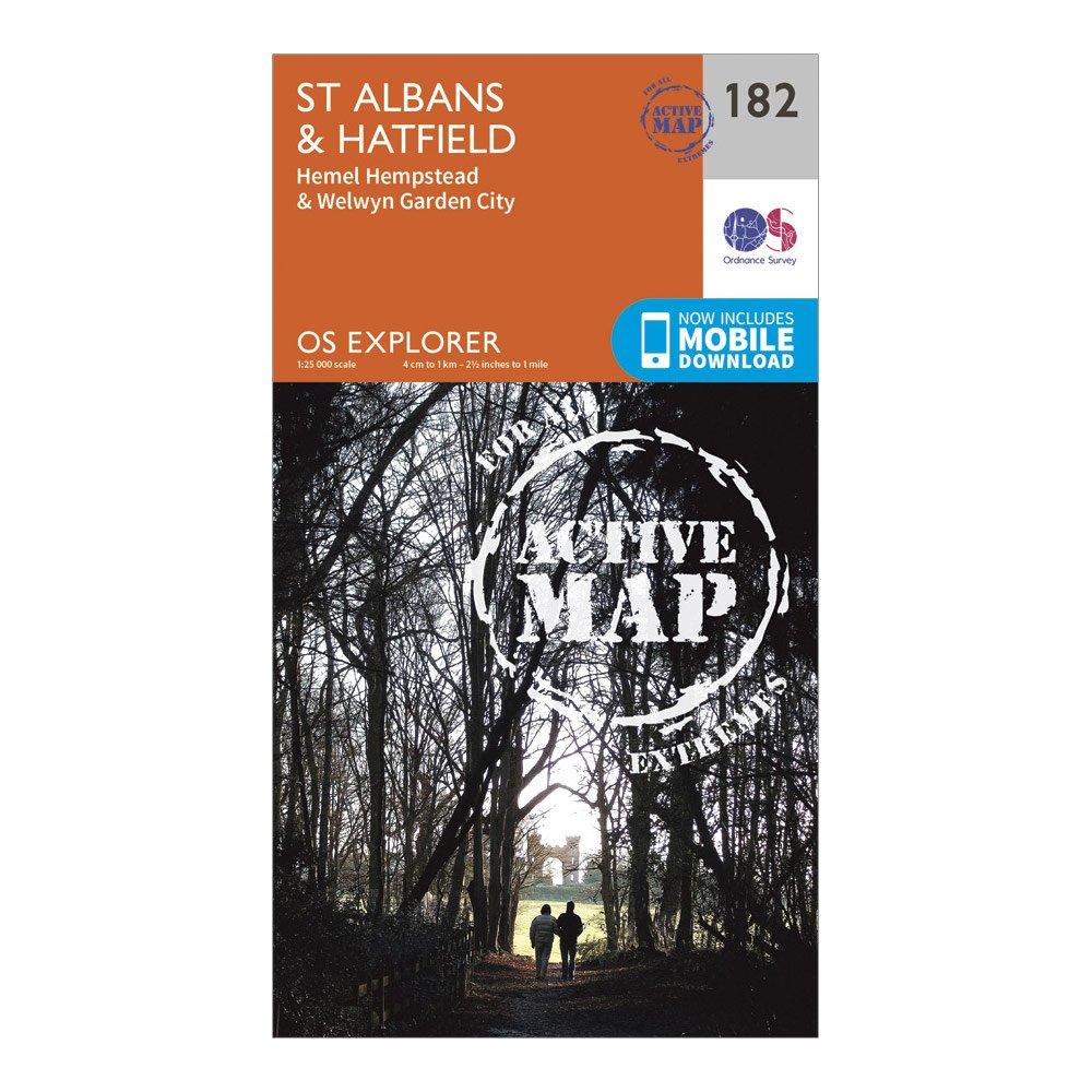 Explorer Active 182 St Albans & Hatfield Map With Digital Version - Image 4