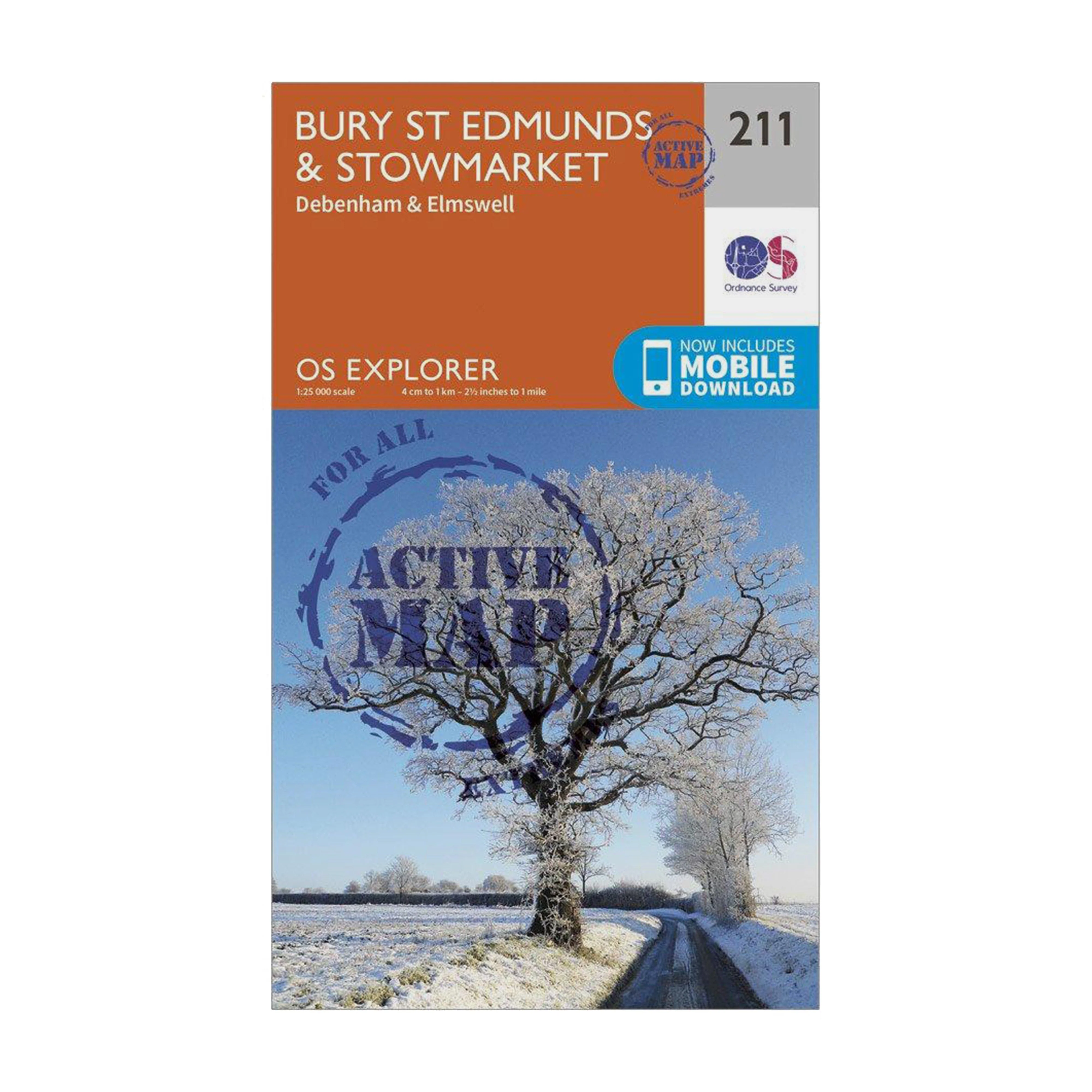 Explorer Active 211 Bury St Edmunds & Stowmarket Map With Digital Version - Image 5