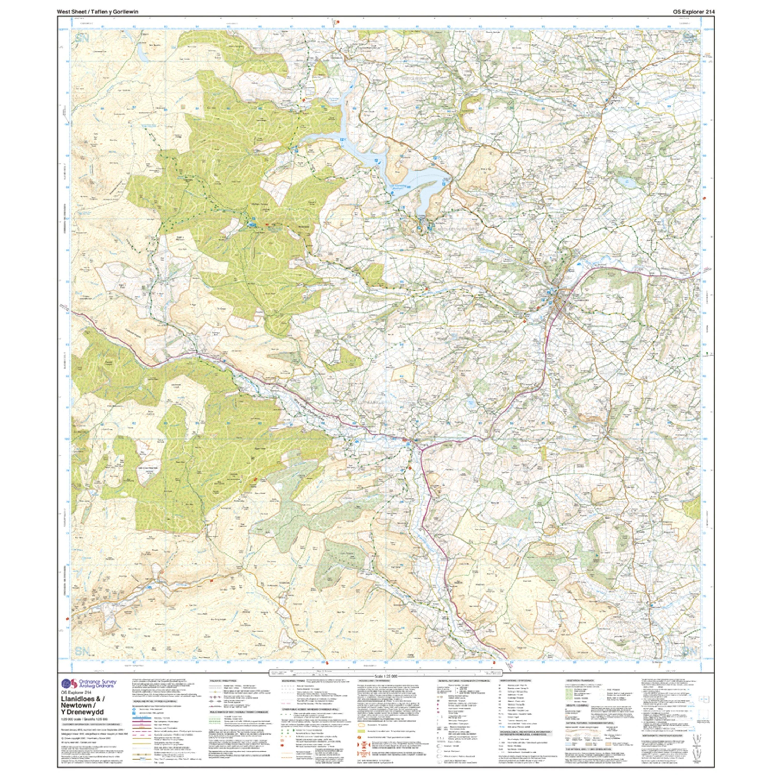 Explorer Active 214 Llanidloes & Newton Map With Digital Version - Image 4