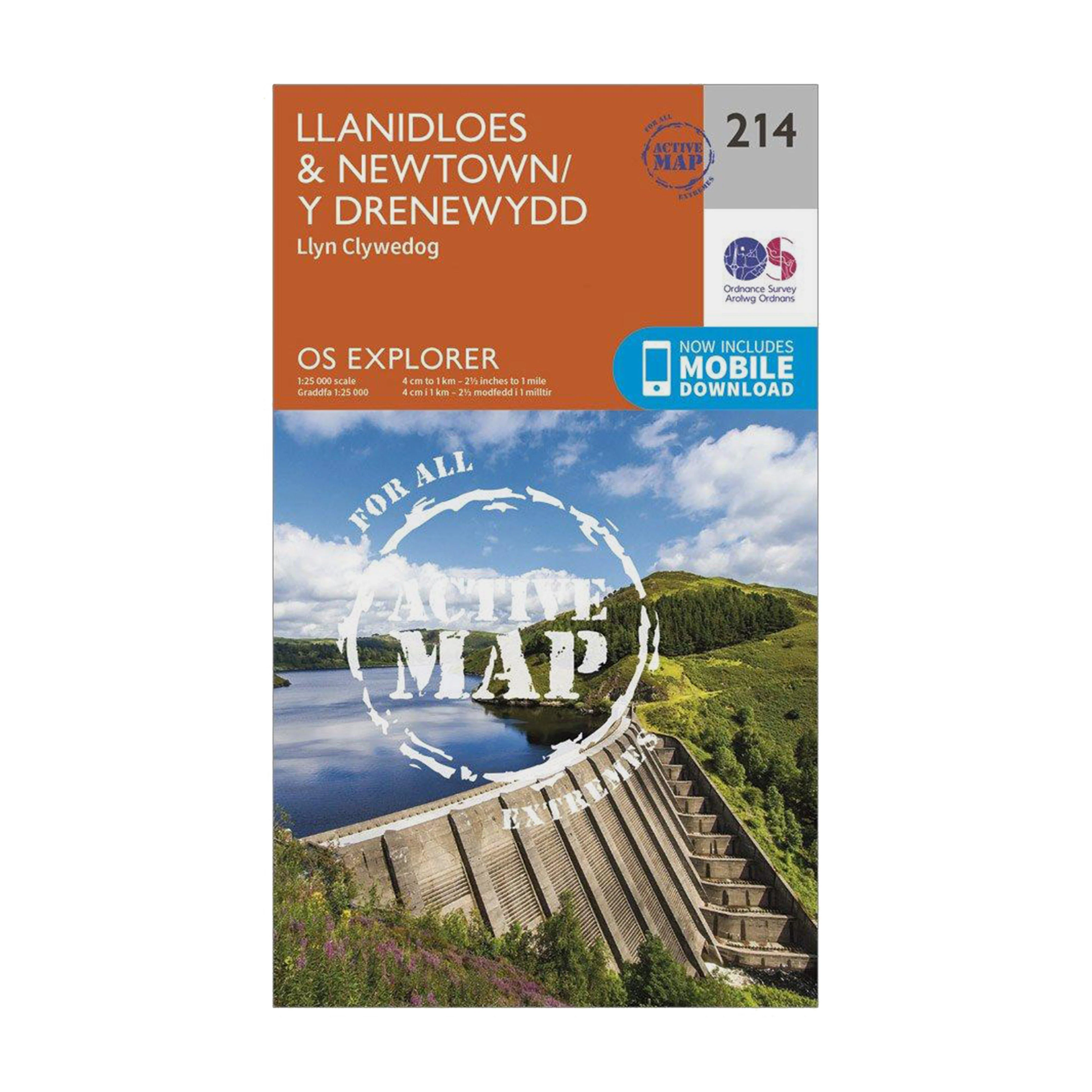 Explorer Active 214 Llanidloes & Newton Map With Digital Version - Image 5