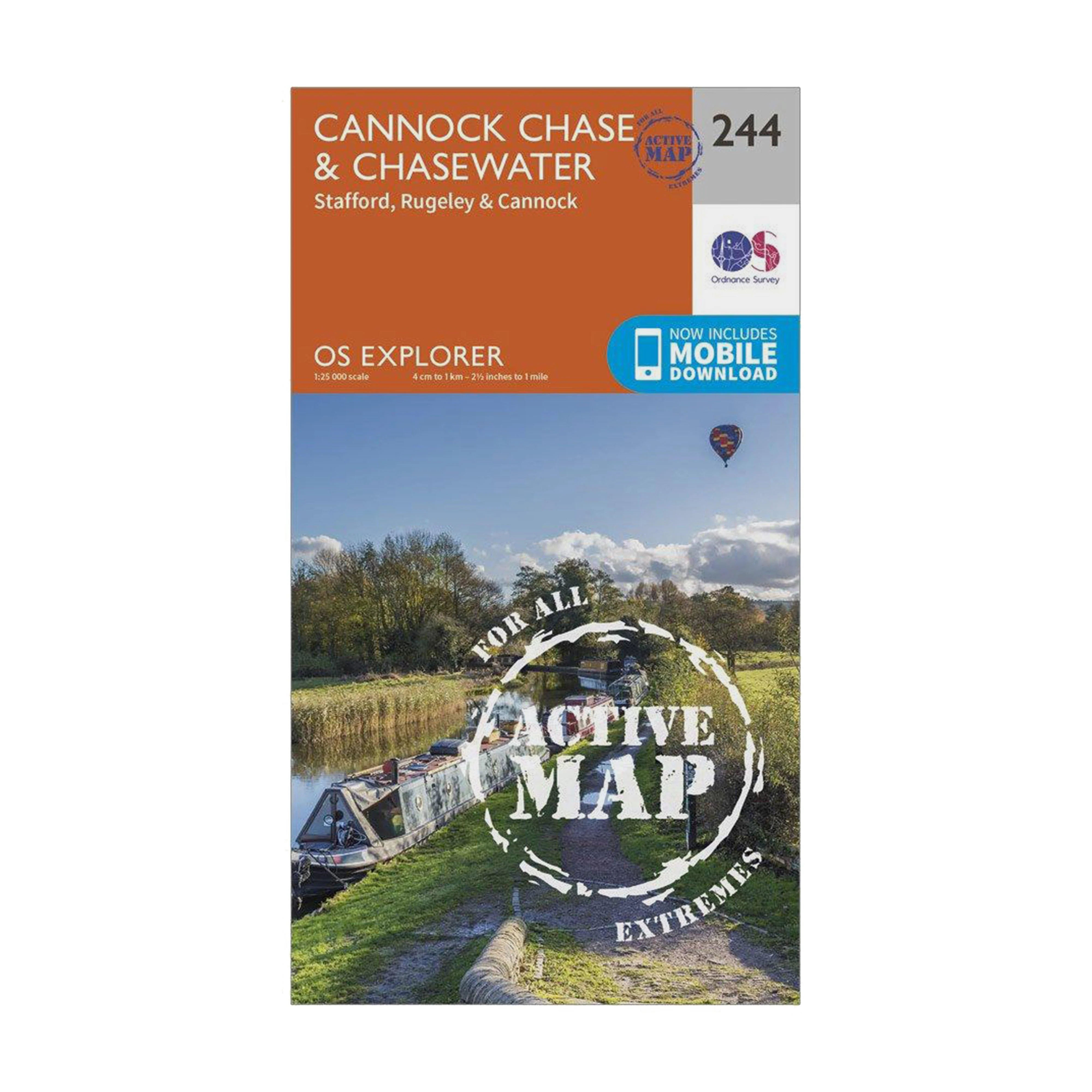 Explorer Active 244 Cannock Chase & Chasewater Map With Digital Version - Image 4