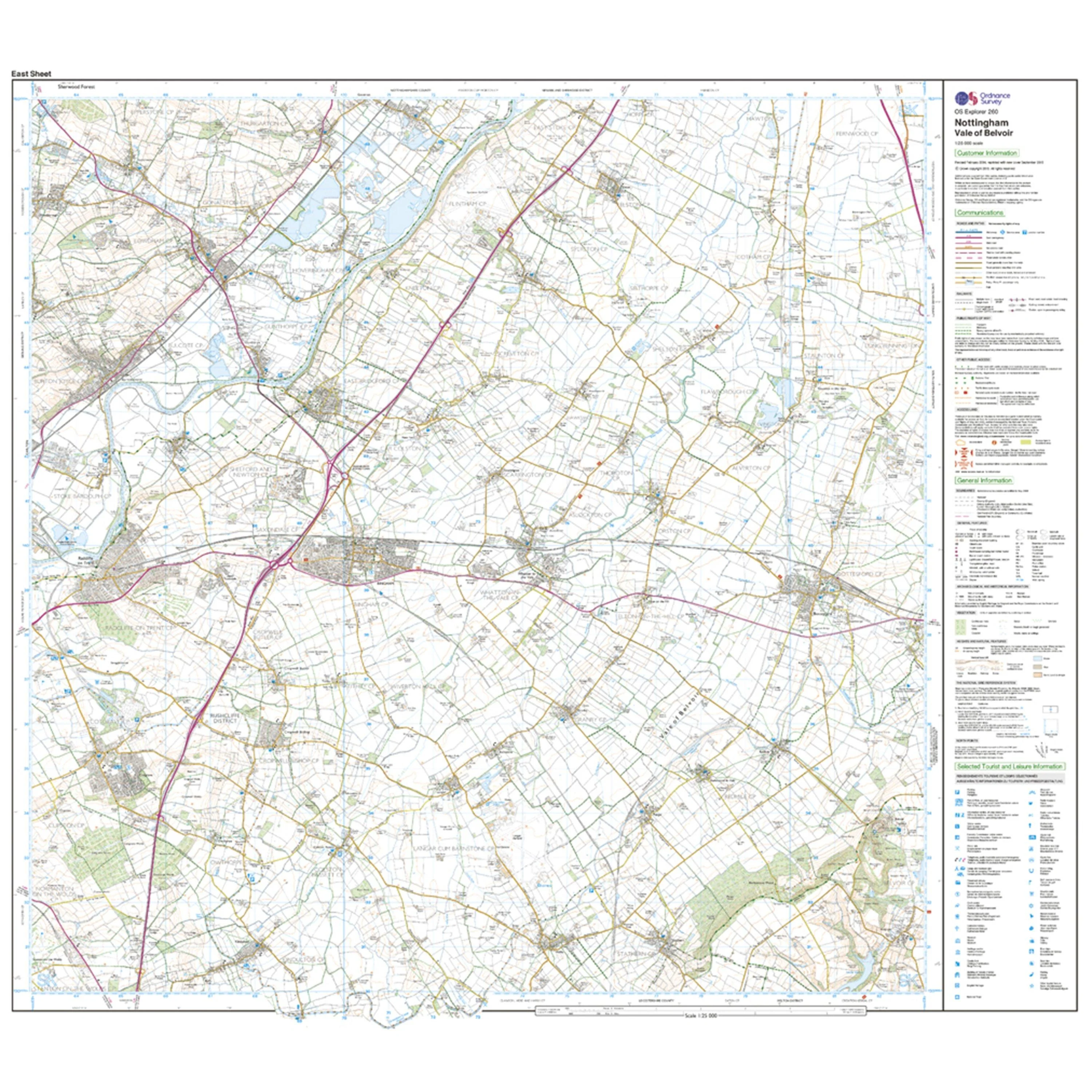Explorer Active 260 Nottingham Map With Digital Version - Image 3